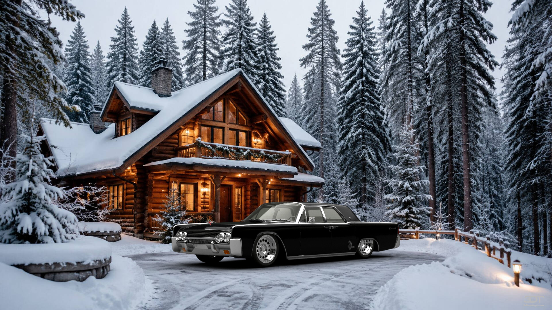 Tuning Lincoln Continental Sedan 1961