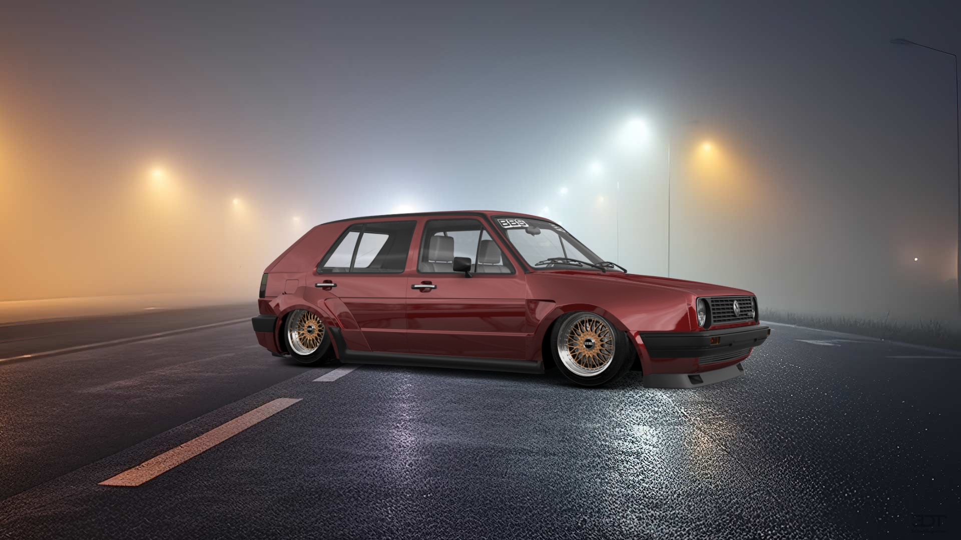 Volkswagen Golf Mk2 5 Door Hatchback 1983 tuning