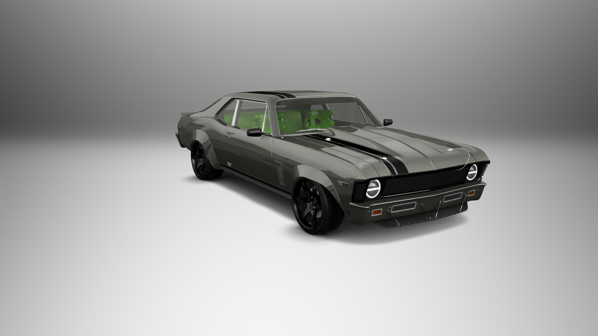 Chevrolet Chevy II Nova 2 Door Coupe 1968