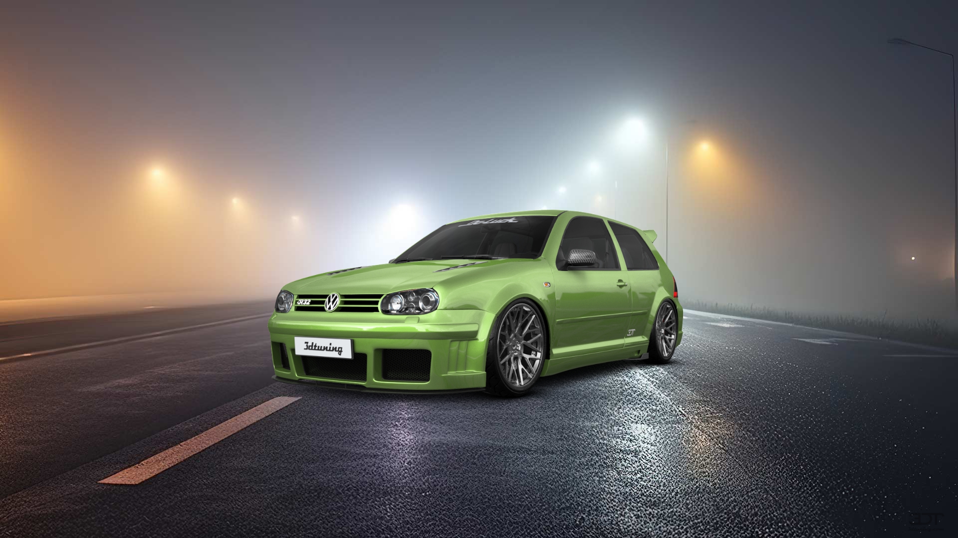 Volkswagen Golf 4 (mk4) 3 Door Hatchback 1997 tuning