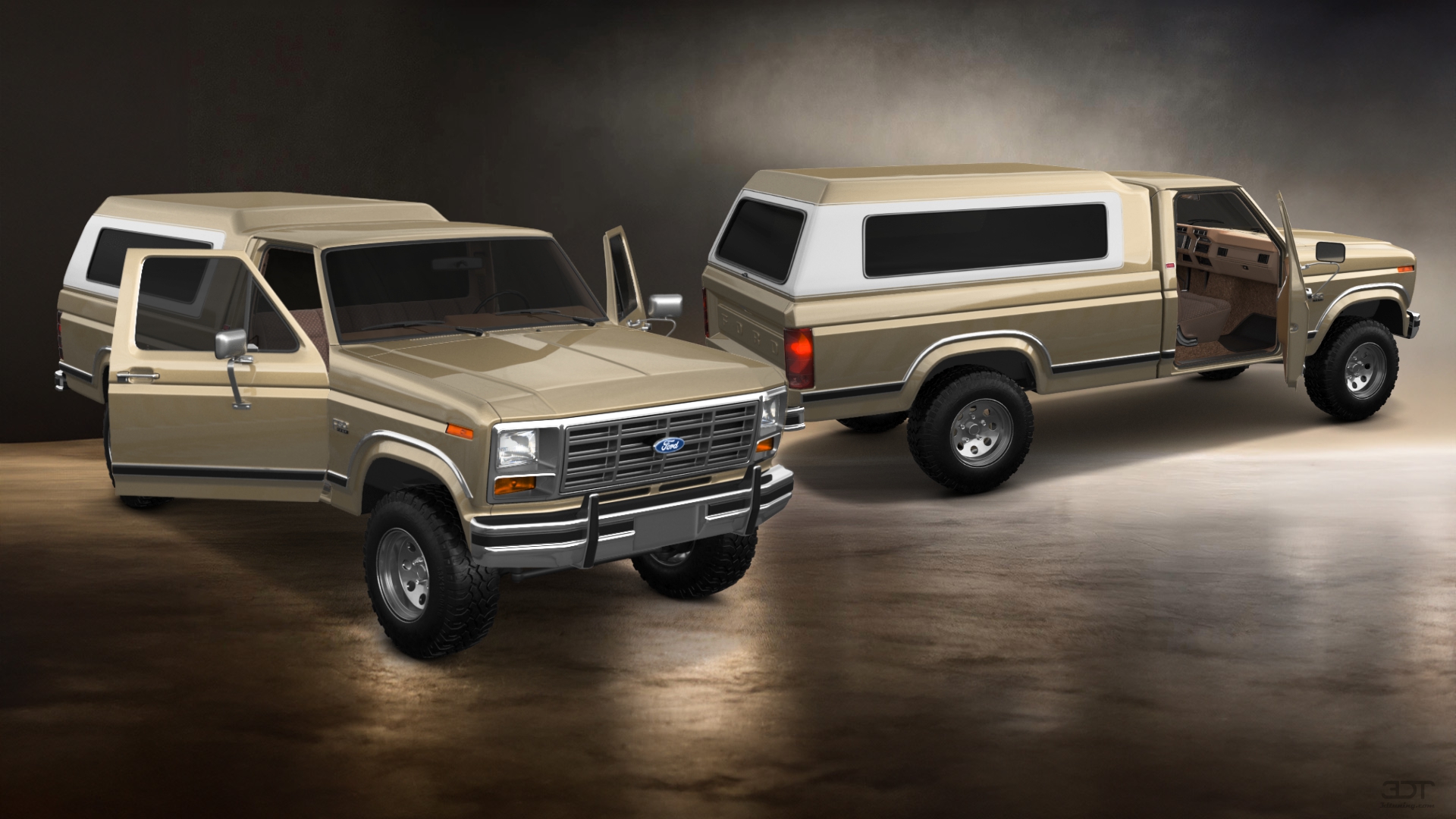 Ford F-150 2 Door pickup truck 1986