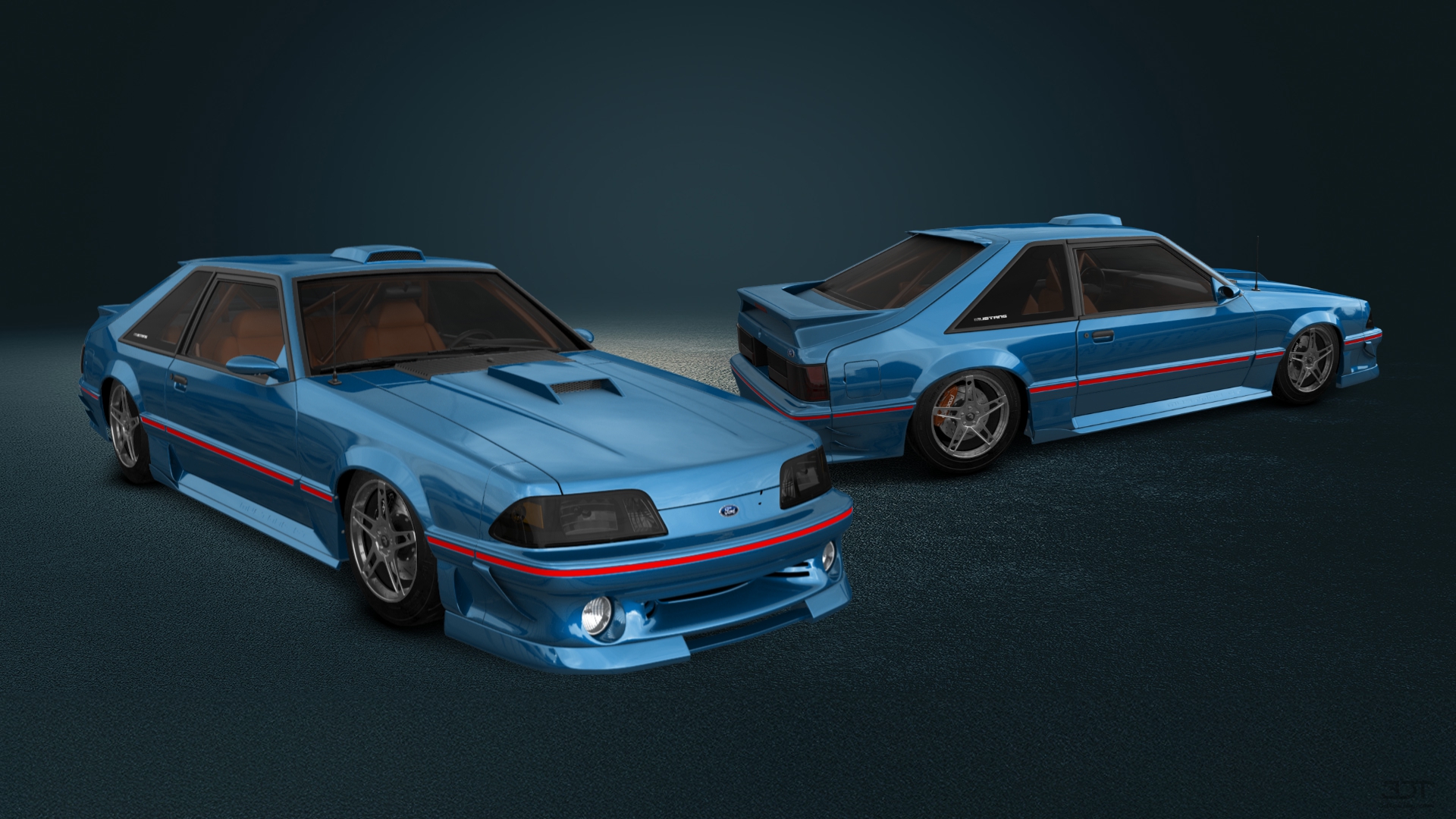 Ford Mustang 3 Door Hatchback 1988