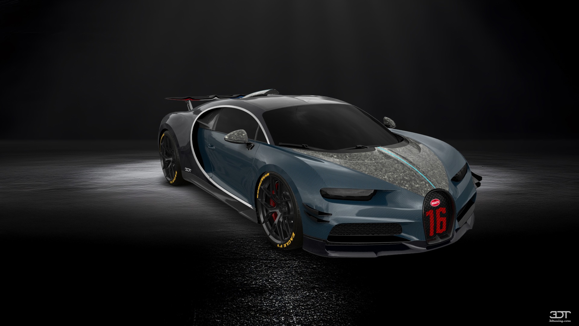 Bugatti Chiron 2 Door Coupe 2016 tuning