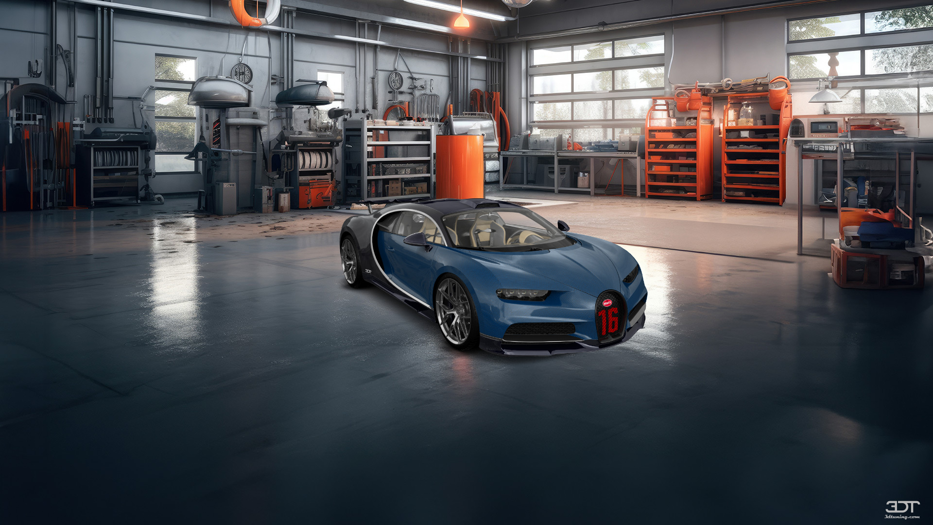 Bugatti Chiron 2 Door Coupe 2016