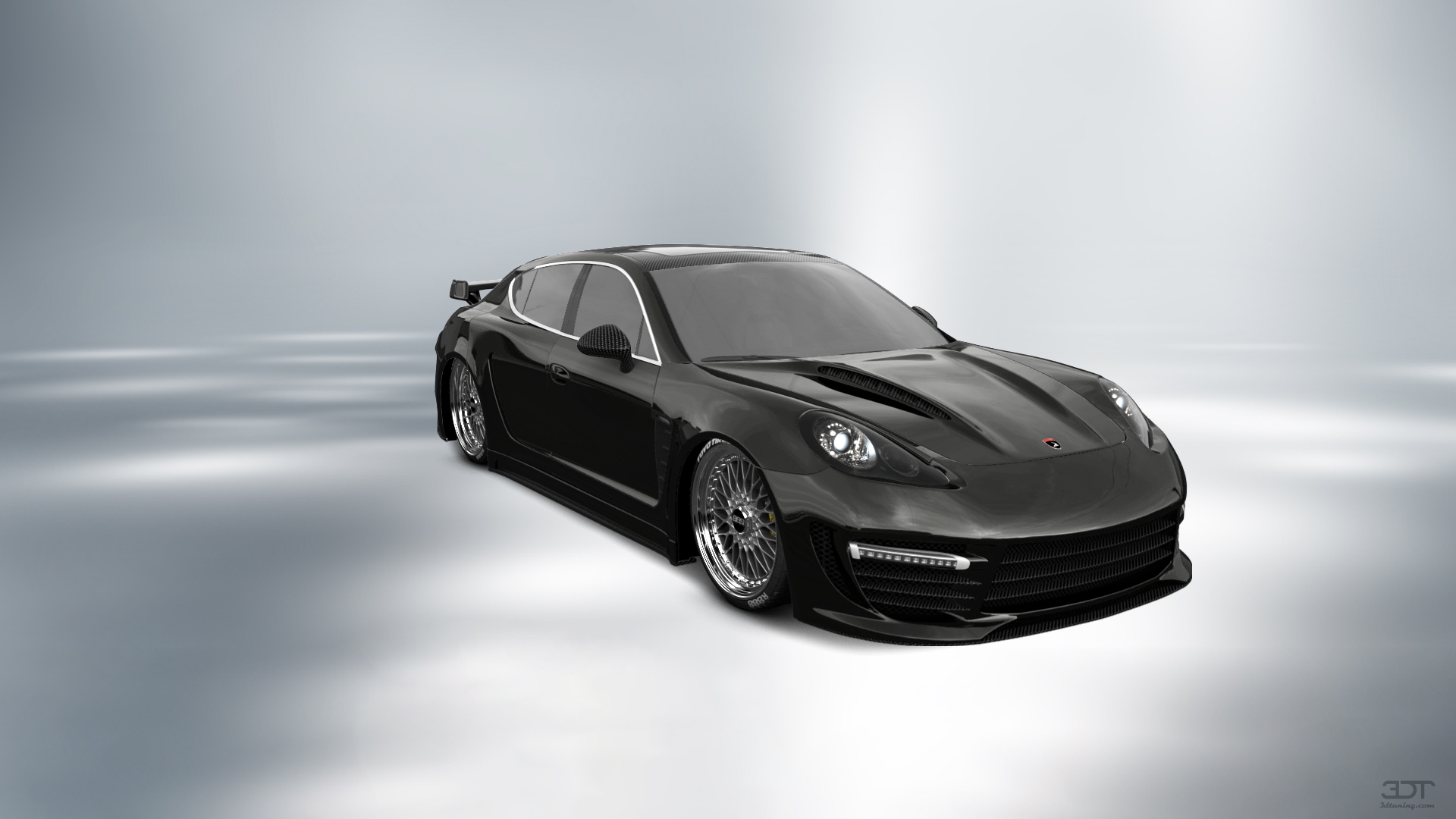 Porsche Panamera 4 door fastback saloon 2011