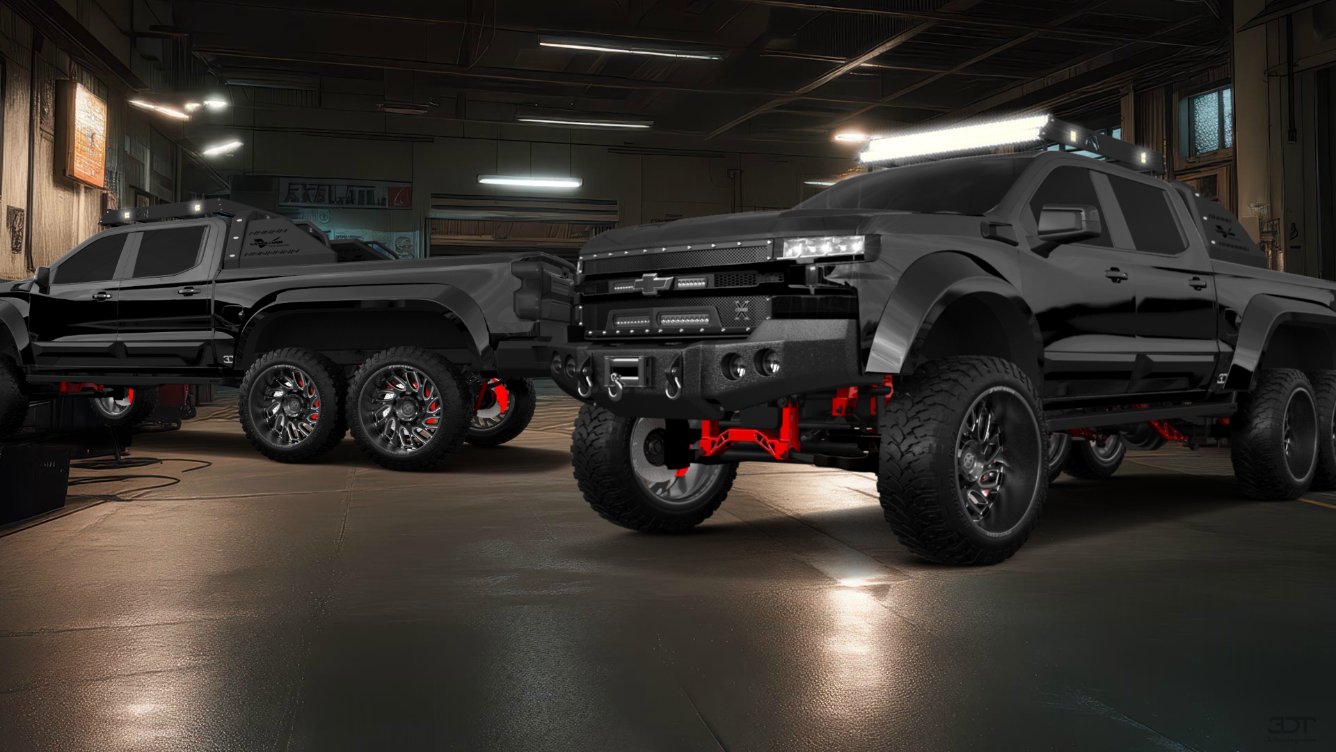 Chevrolet Silverado Hennessey Goliath 6X6 Truck 2020 tuning