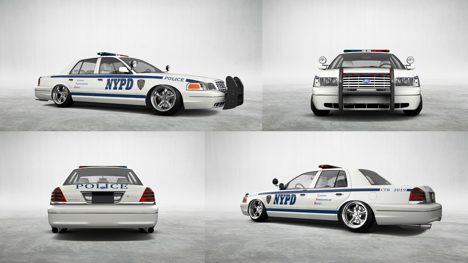 Ford Crown Victoria Sedan 2007 tuning