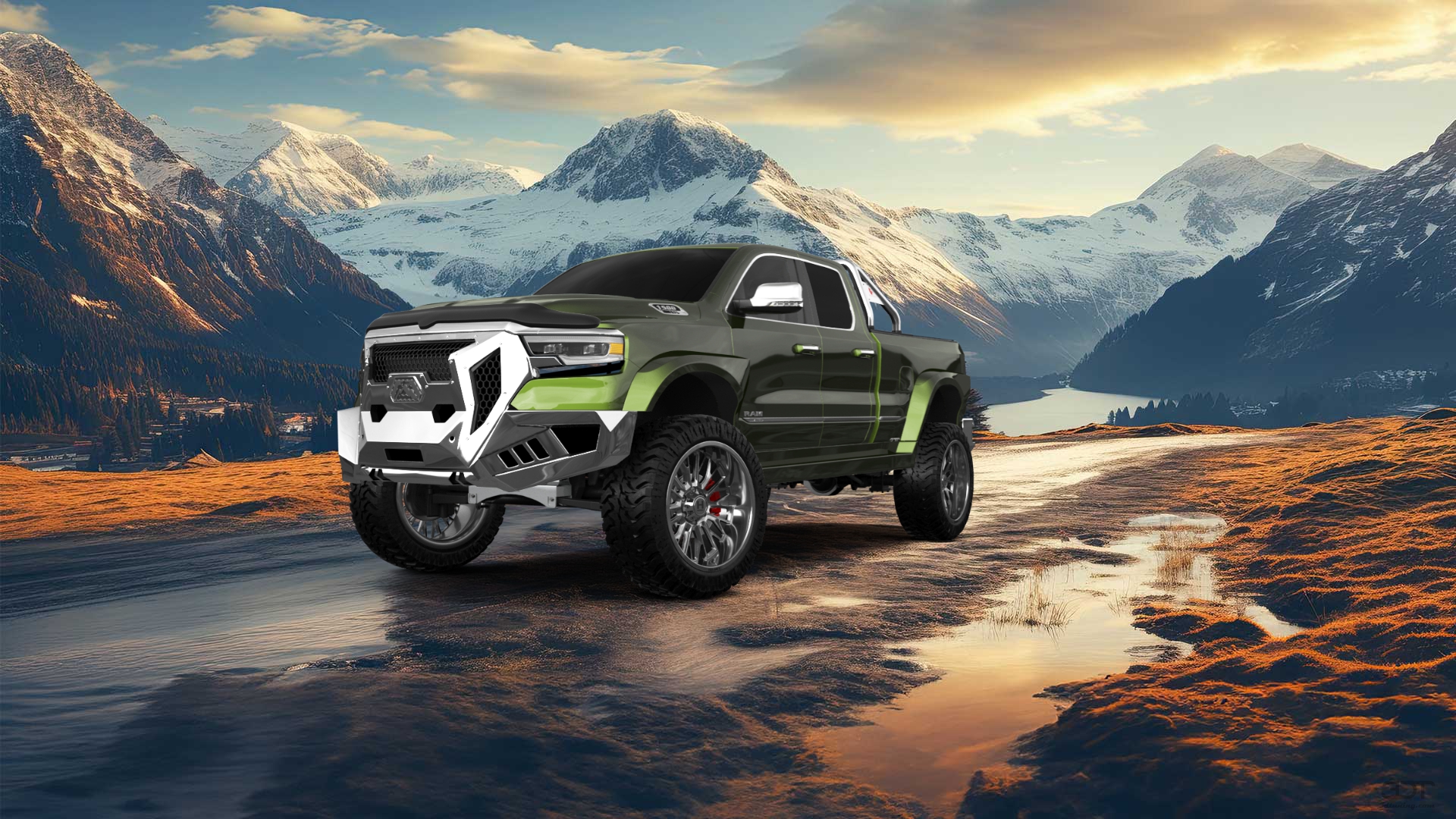 Dodge Ram 1500 Quad Cab 6.4' box 4 Door Truck 2019 tuning