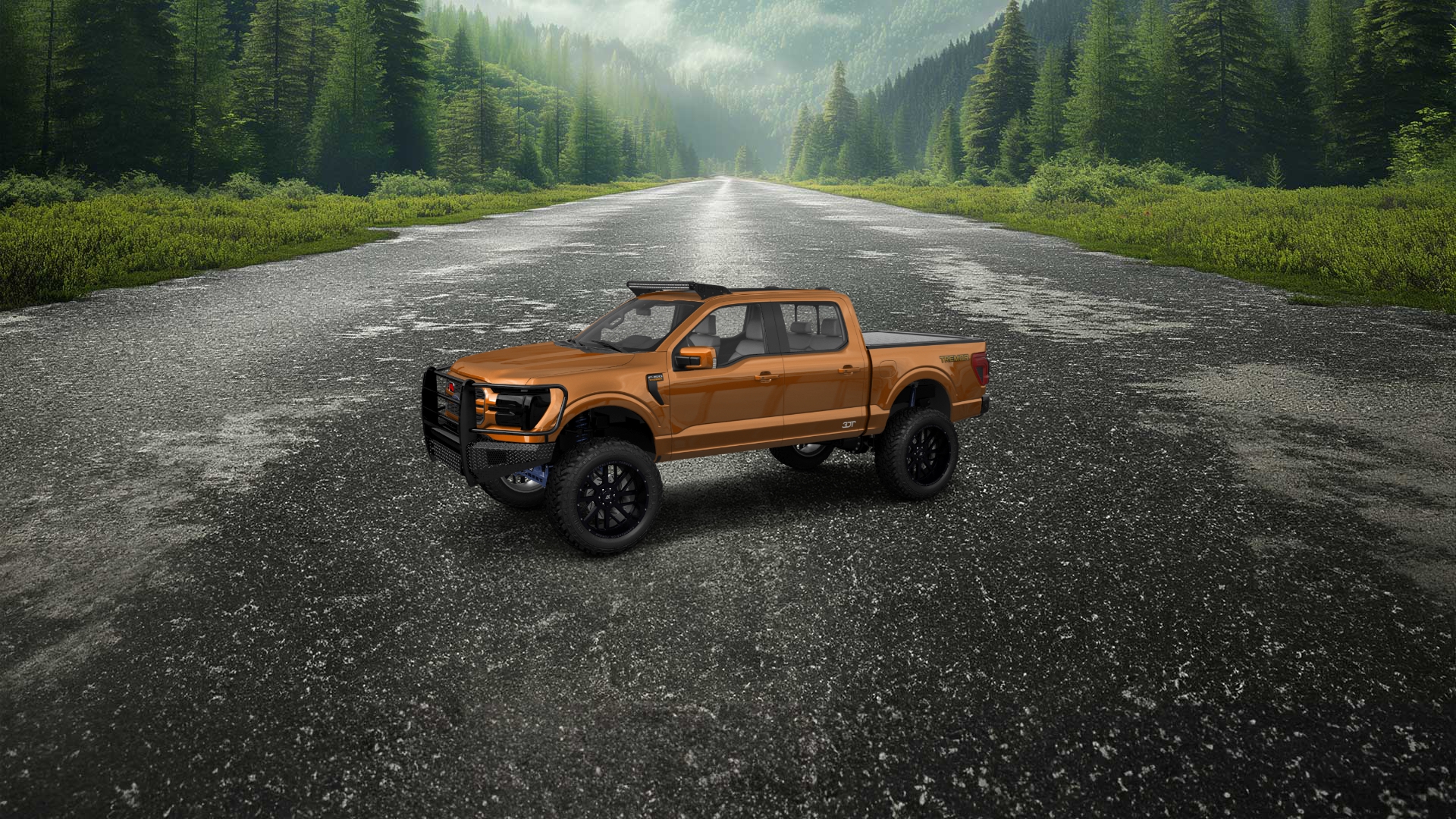 Ford F-150 SuperCrew 4 Door pickup truck 2024 tuning