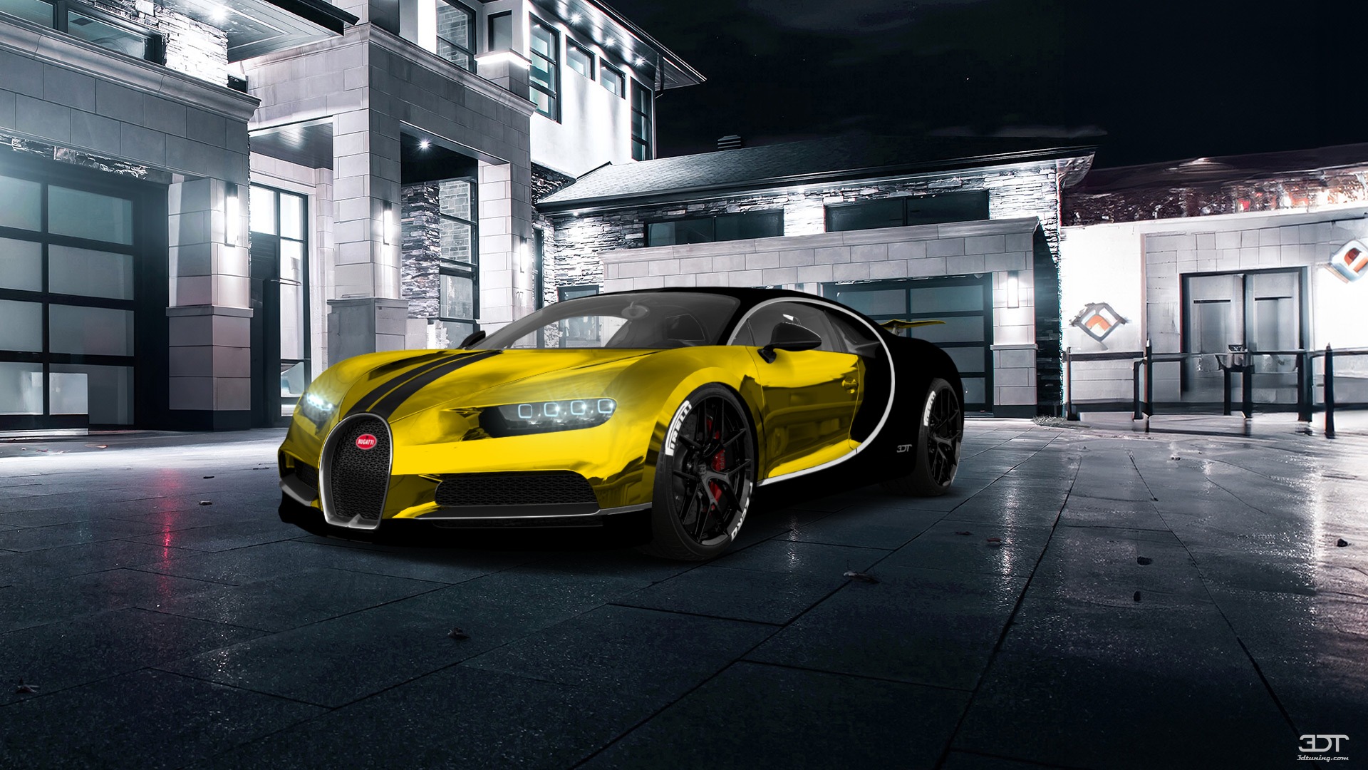 Bugatti Chiron 2 Door Coupe 2016 tuning