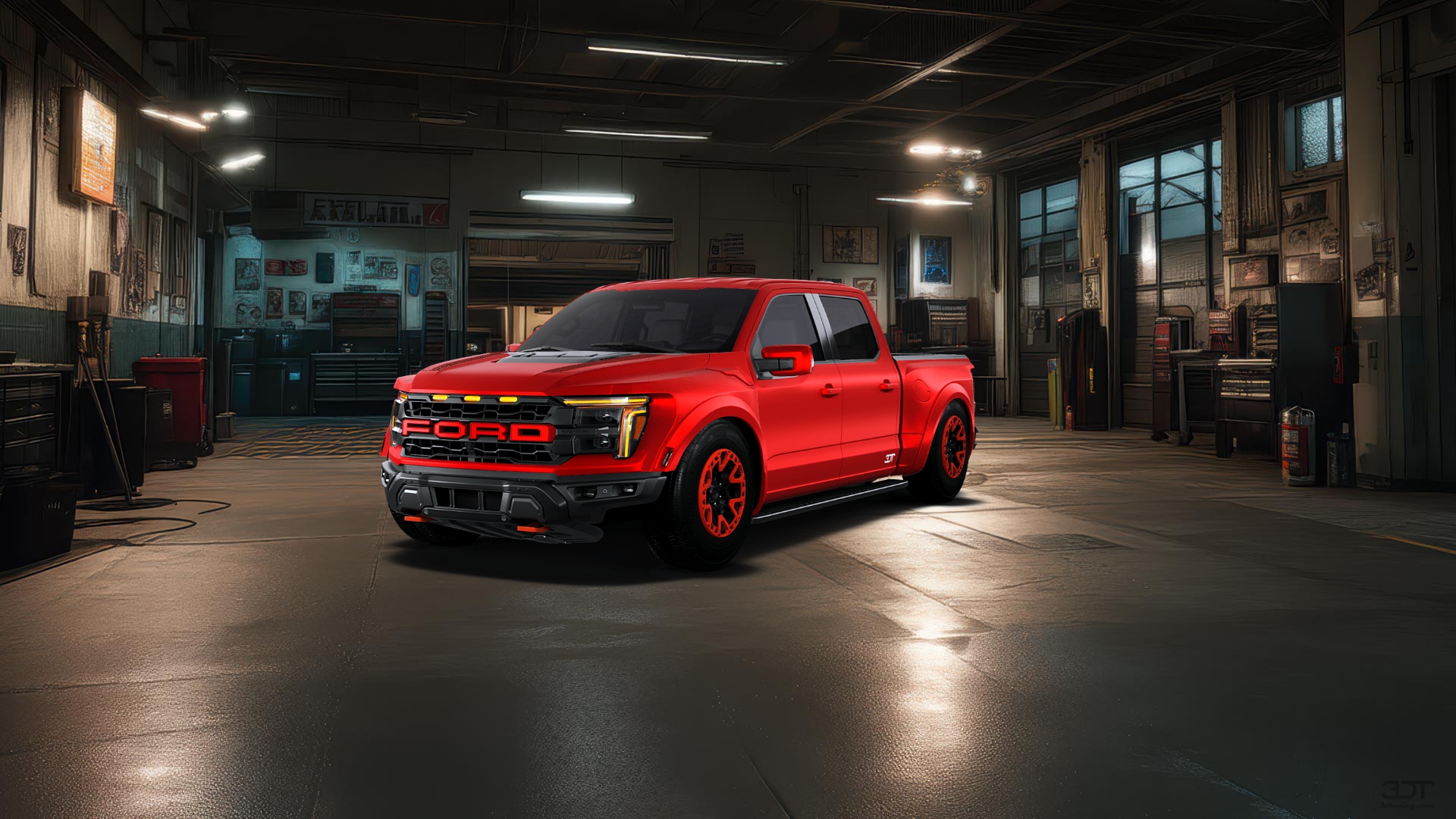 Ford F-150 Raptor 4 Door pickup truck 2024 tuning