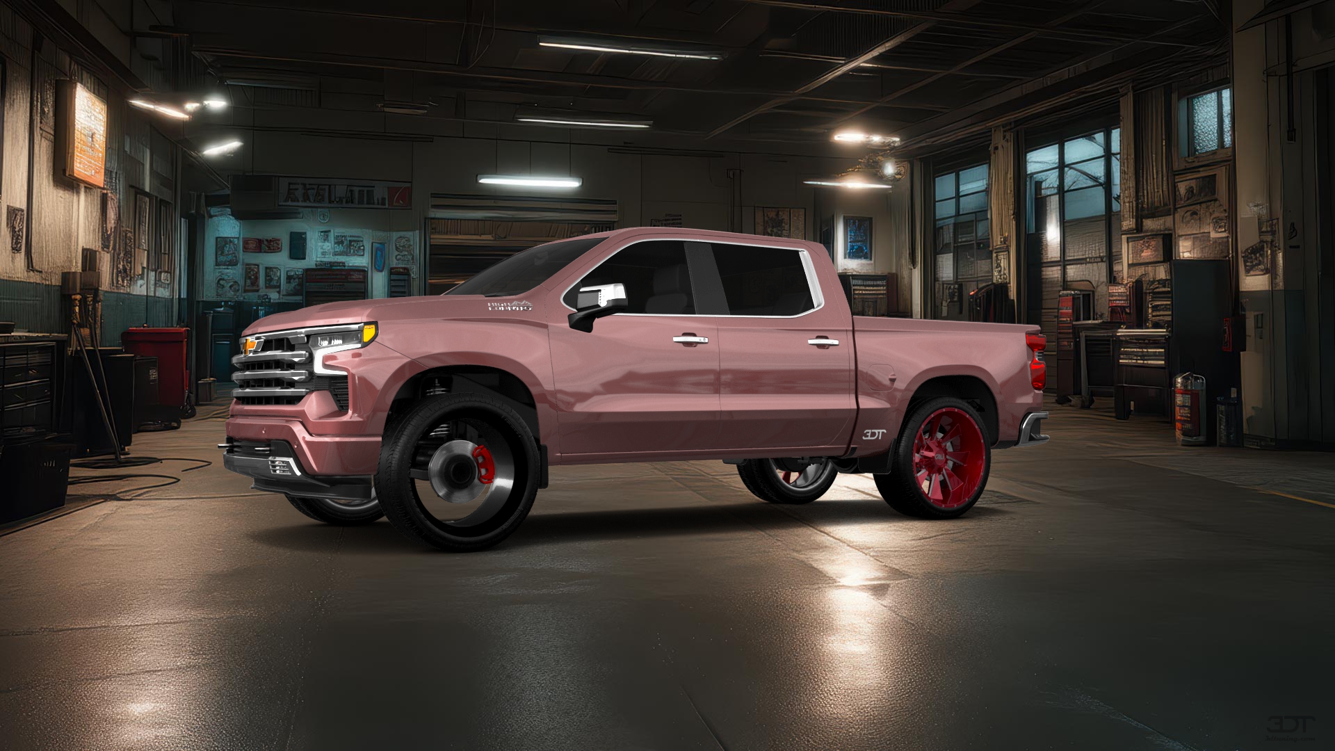 Chevrolet Silverado 1500 Crew Cab 5.8 ft box 4 Door pickup truck 2023 tuning
