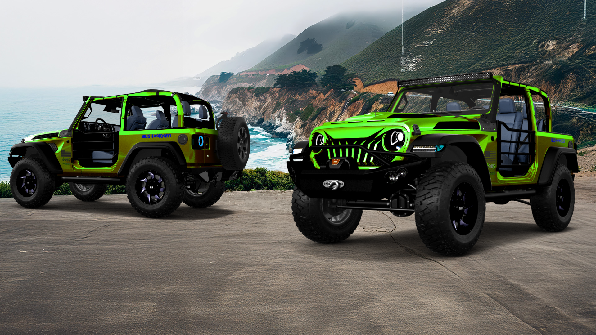 Jeep Wrangler JL 2 Door SUV 2018 tuning