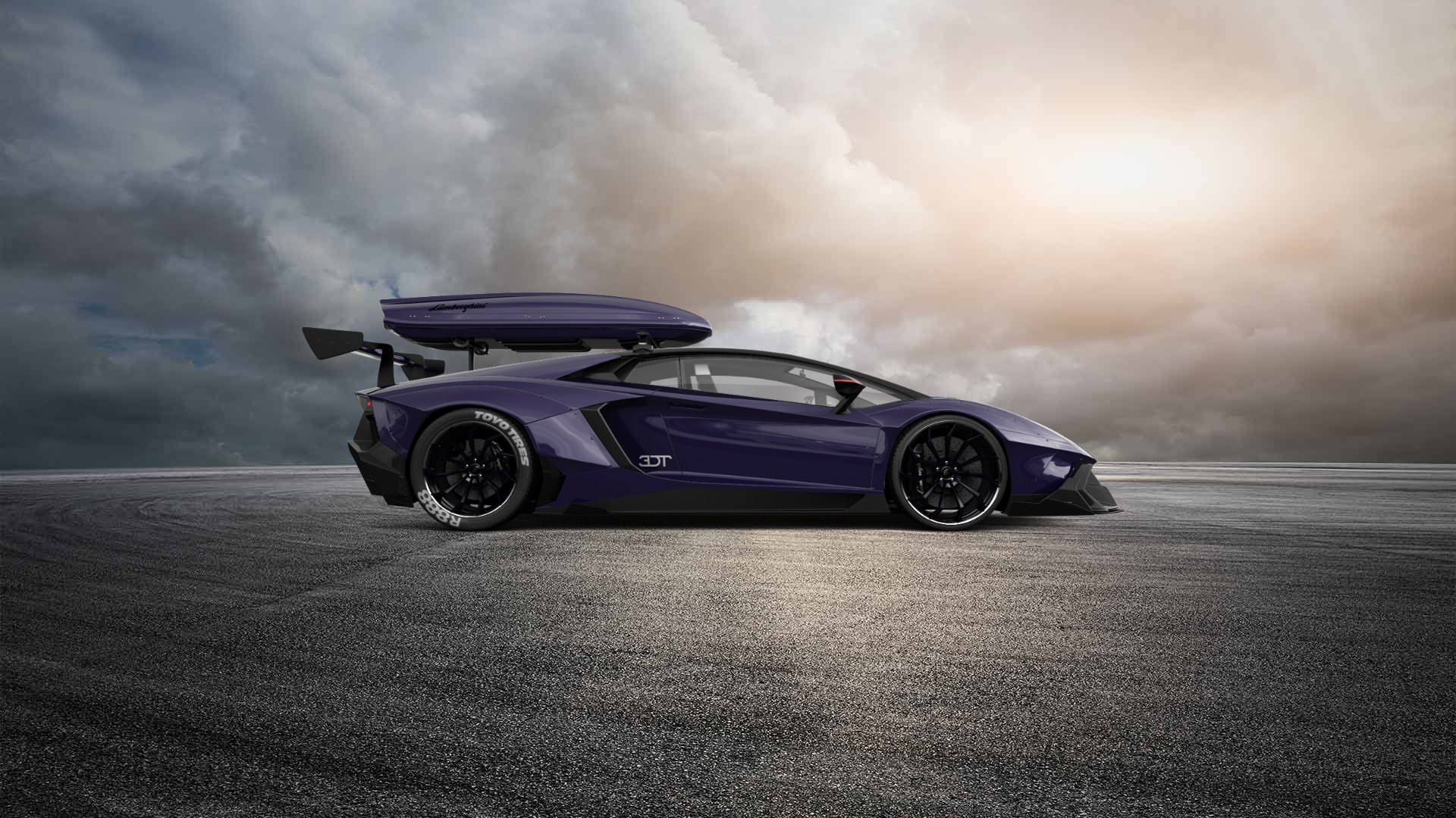 Lamborghini Aventador 2 Door Coupe 2012 tuning