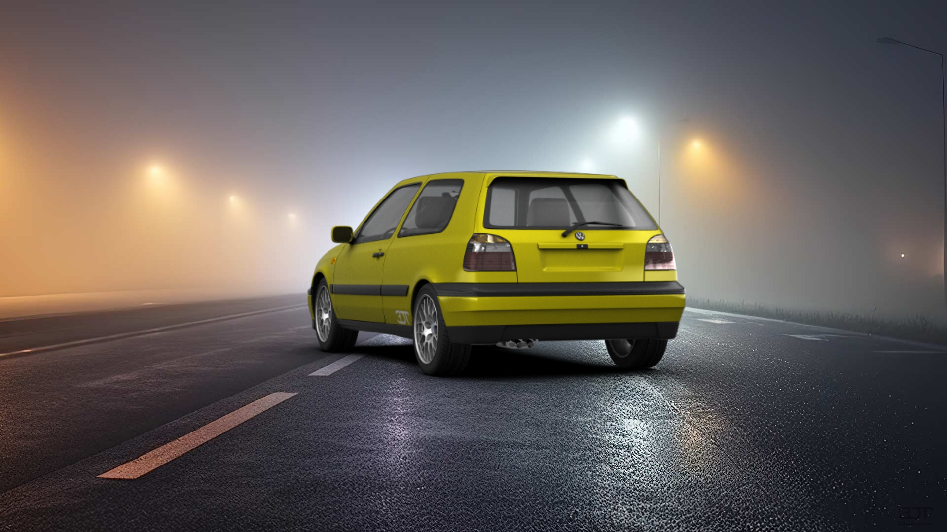 Volkswagen Golf 3 3 Door Hatchback 1991 Images