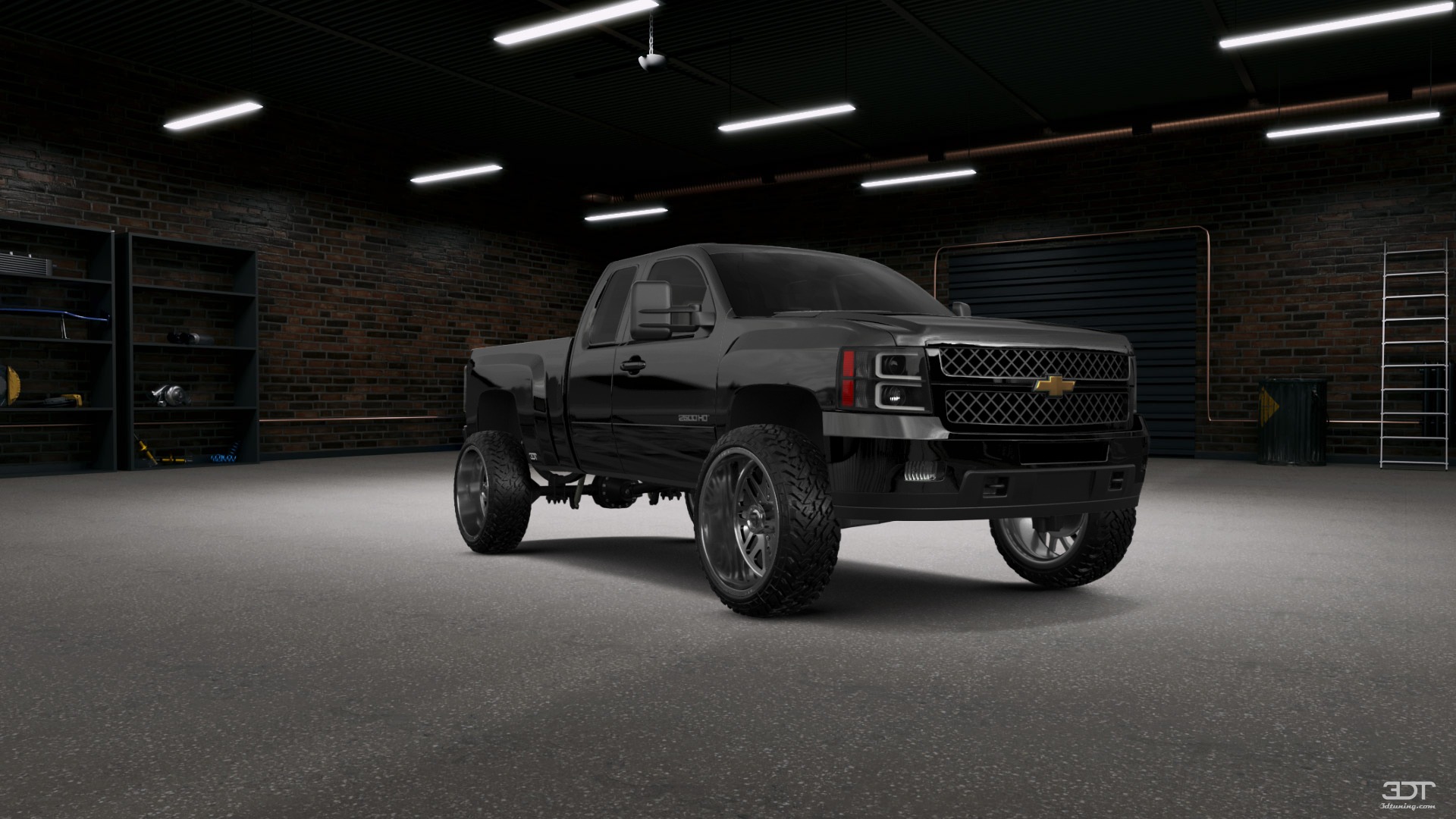 Chevrolet Silverado 2500 HD Extended Cab Pickup Truck 2007