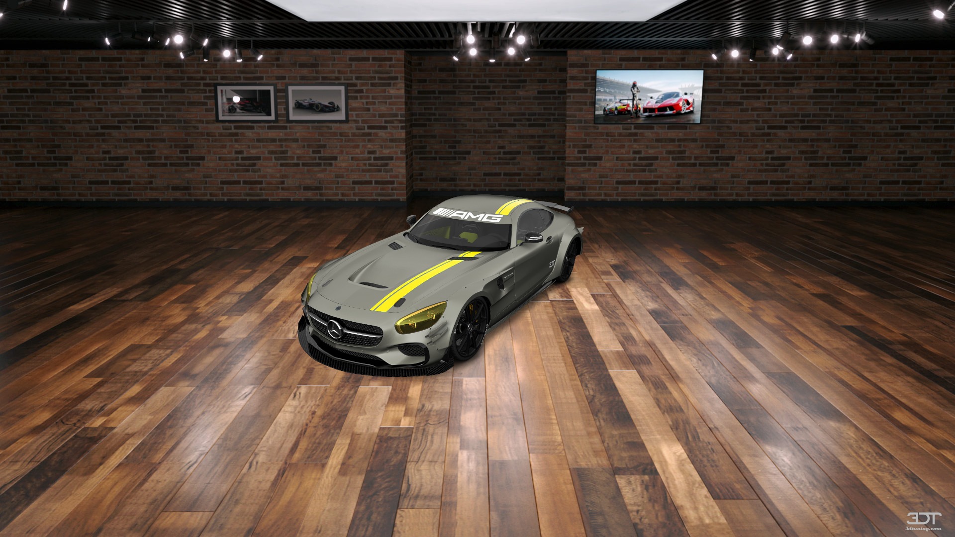 Mercedes AMG GT 2 door fastback coupe 2016