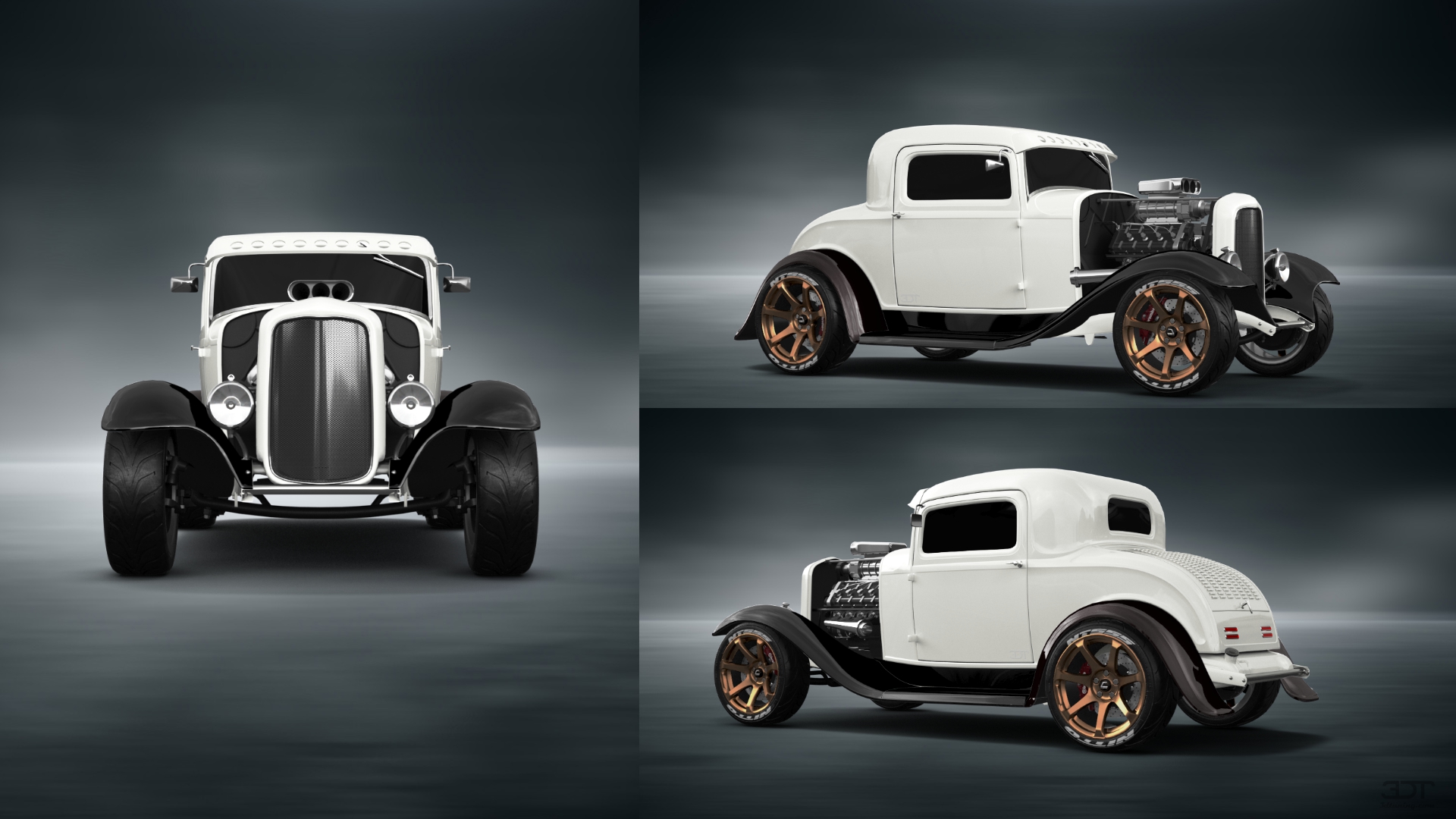Ford Model B Deluxe 2 Door Coupe 1932 tuning