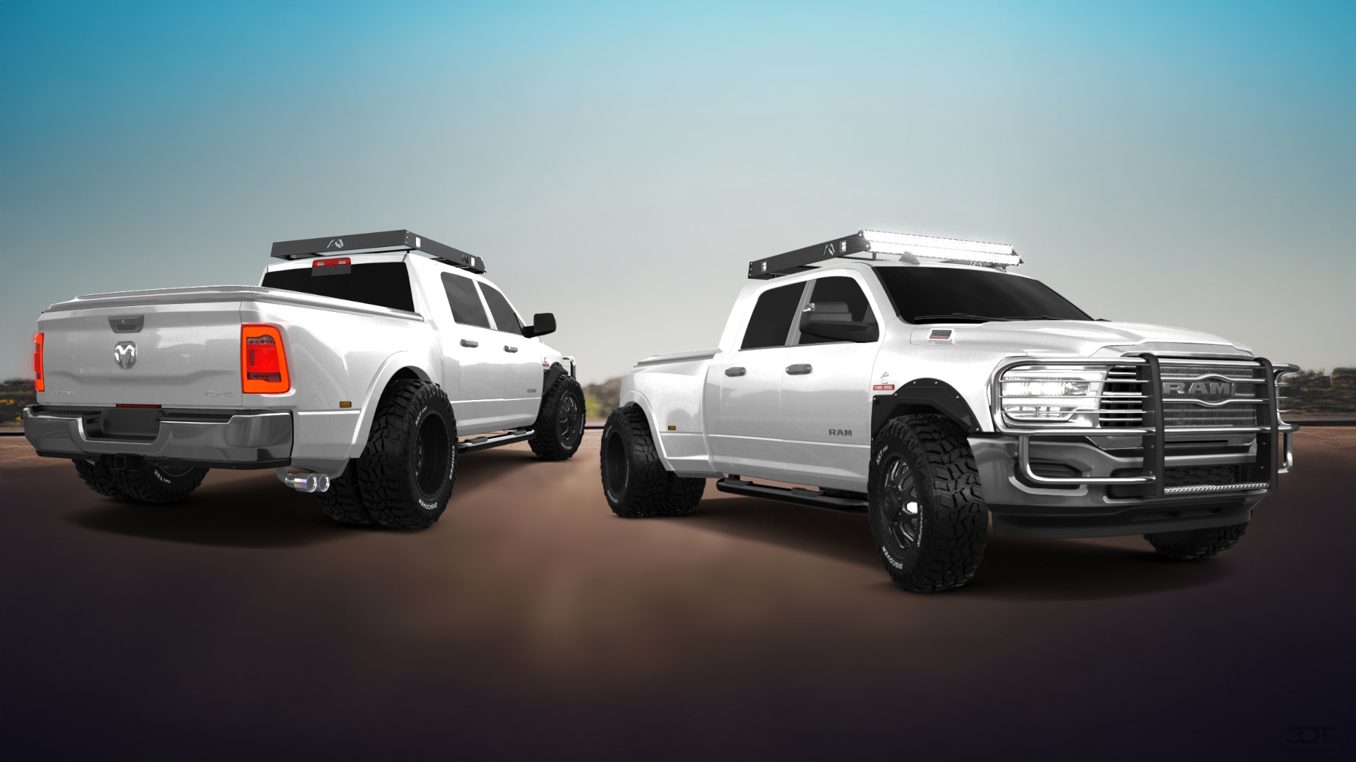 Dodge Ram 3500 4 Door pickup truck 2020 tuning
