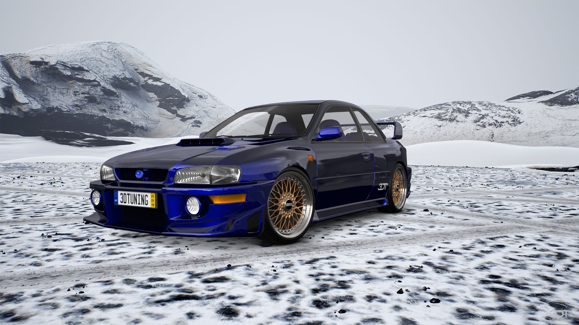 Subaru Impreza WRX STI 22B 2 Door Coupe 2000 tuning