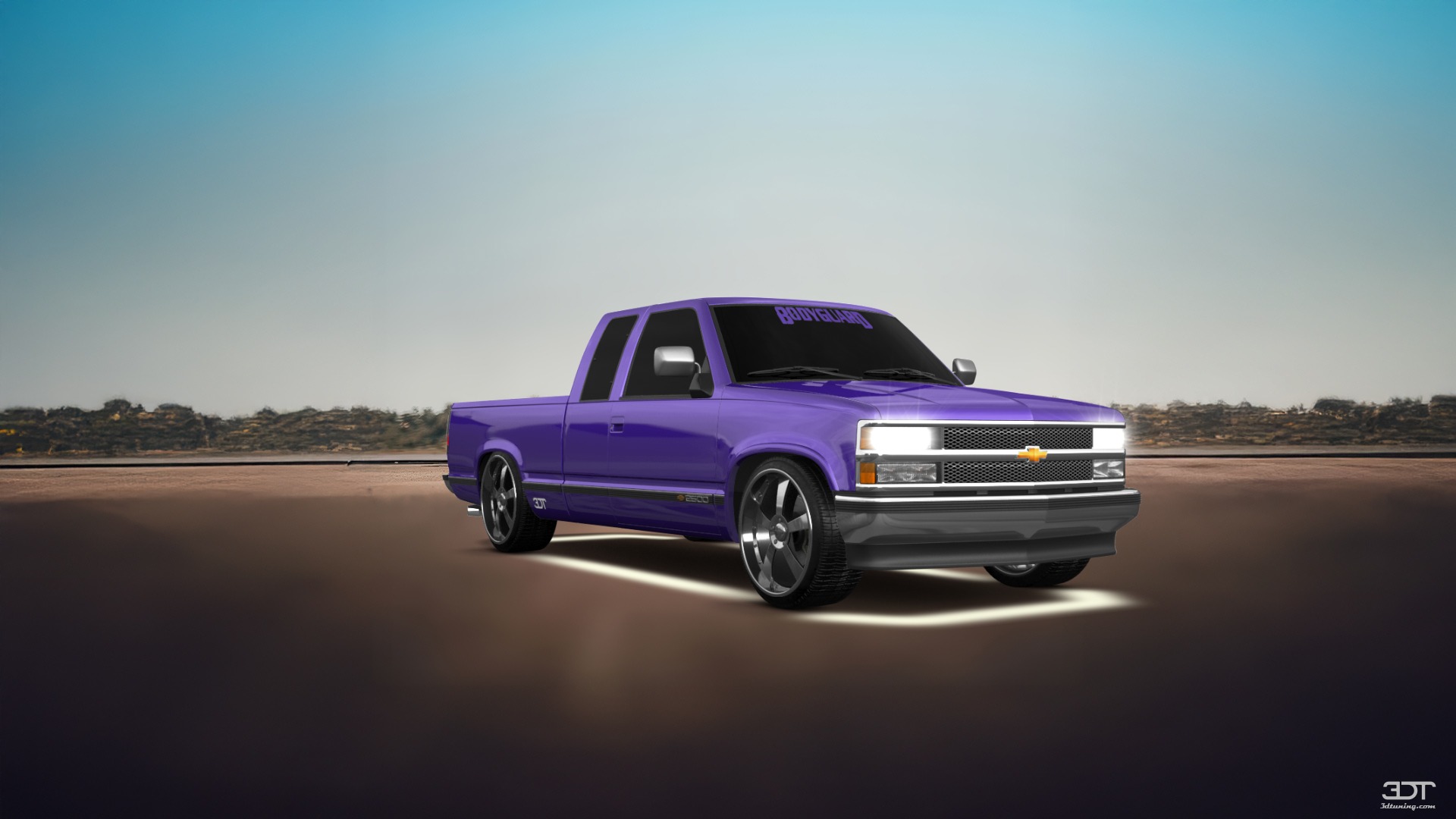 Chevrolet K2500 Extended Cab Pickup 1989 tuning