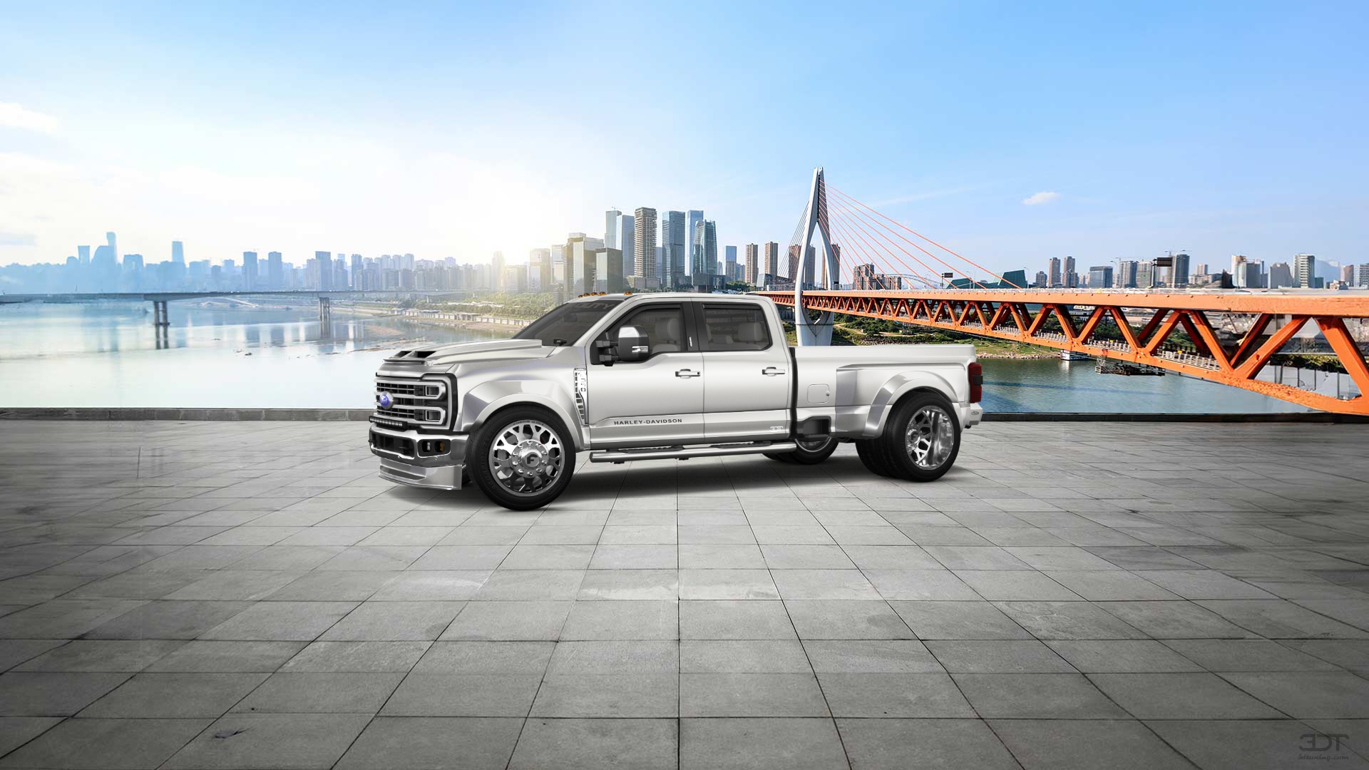 Ford F-350 DRW Crew Cab 4 Door pickup truck 2023 tuning