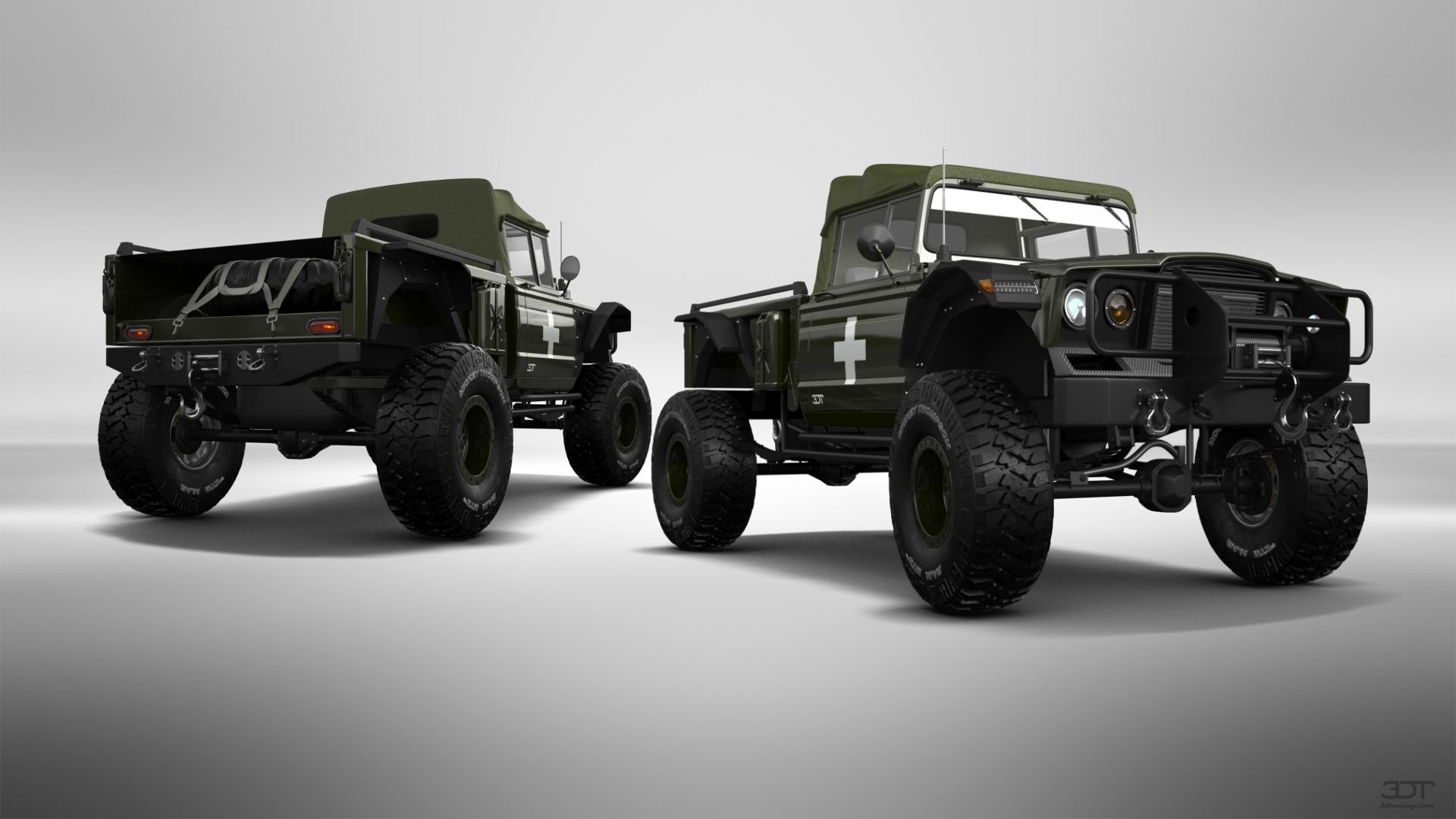 Jeep Kaiser M715 2 Door pickup truck 1968