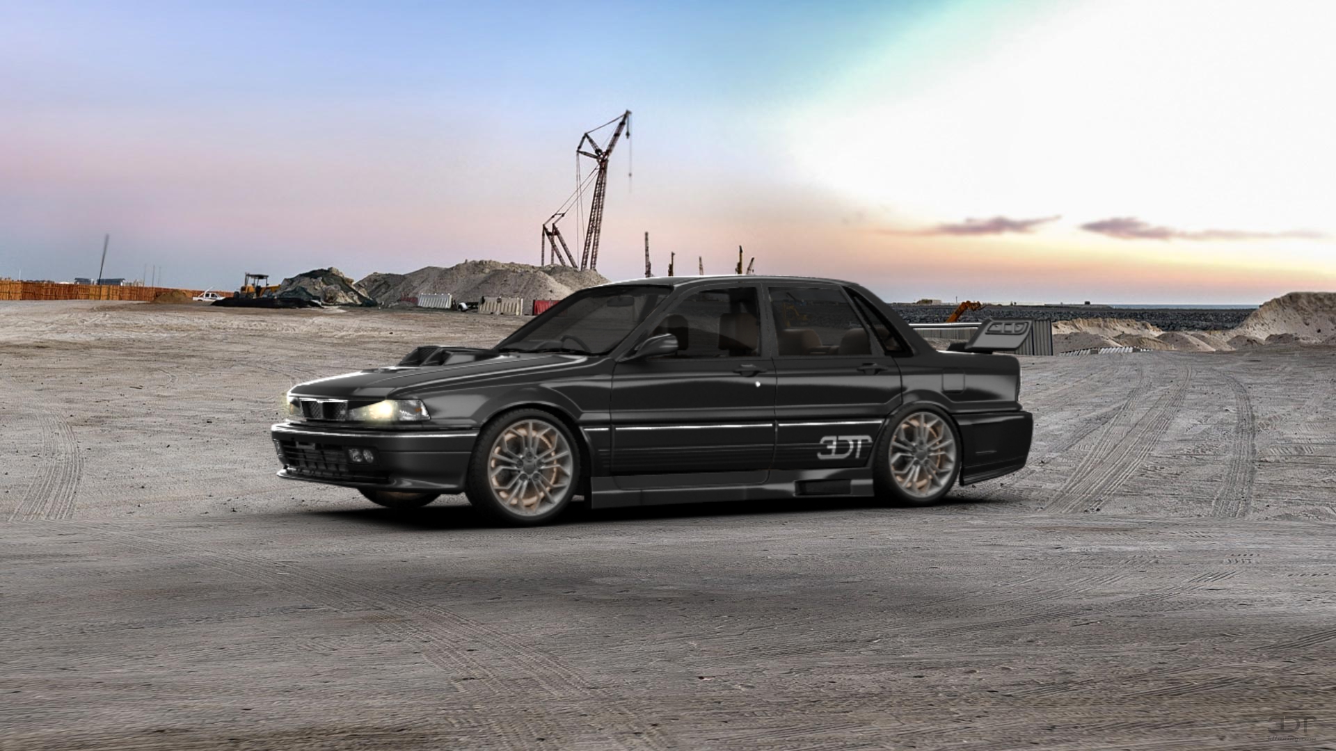 Mitsubishi Galant Sedan 1987 tuning