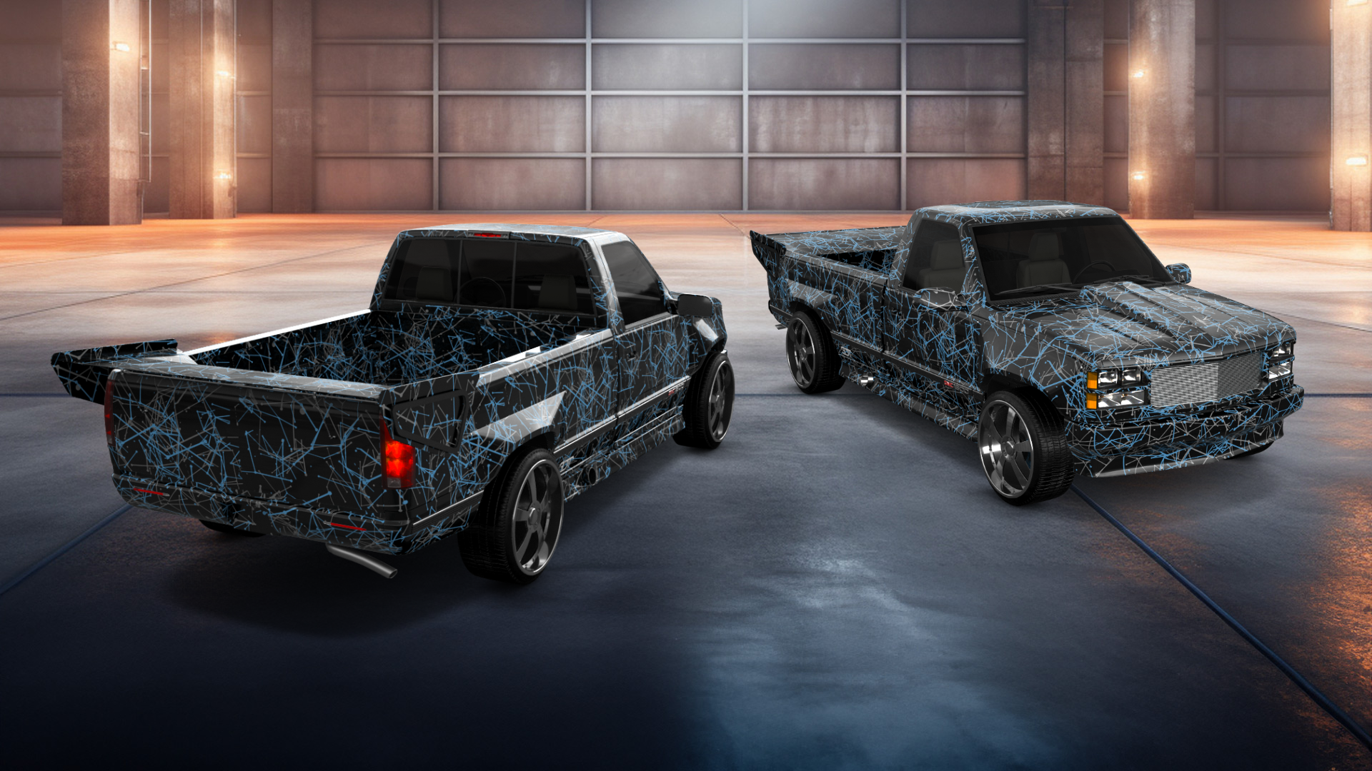GMC Sierra 1500 2 Door pickup truck 1988 tuning