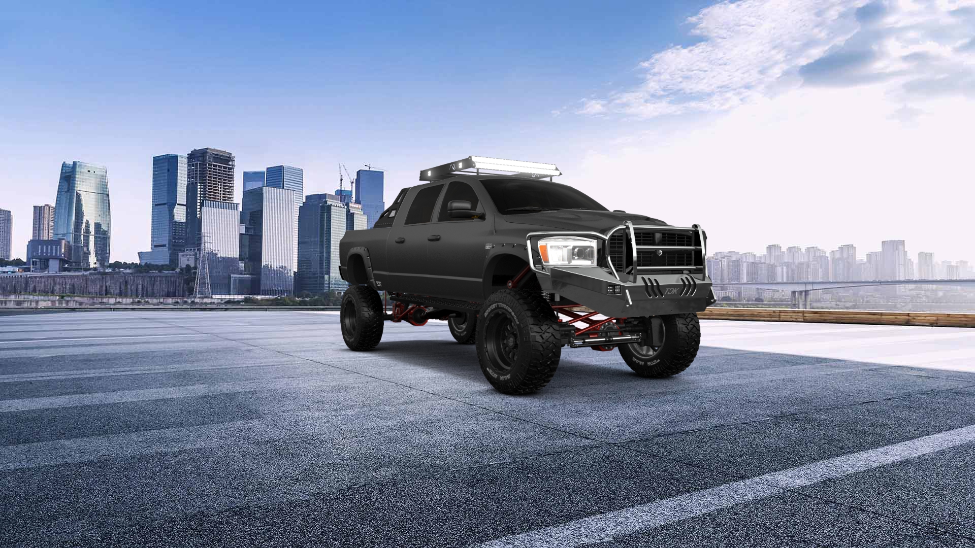 Dodge Ram 2500 4 Door pickup truck 2007 tuning
