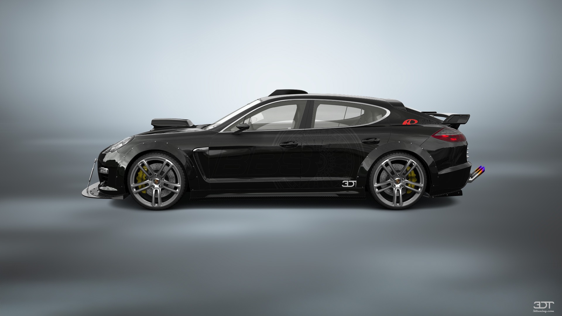 Porsche Panamera 4 door fastback saloon 2011