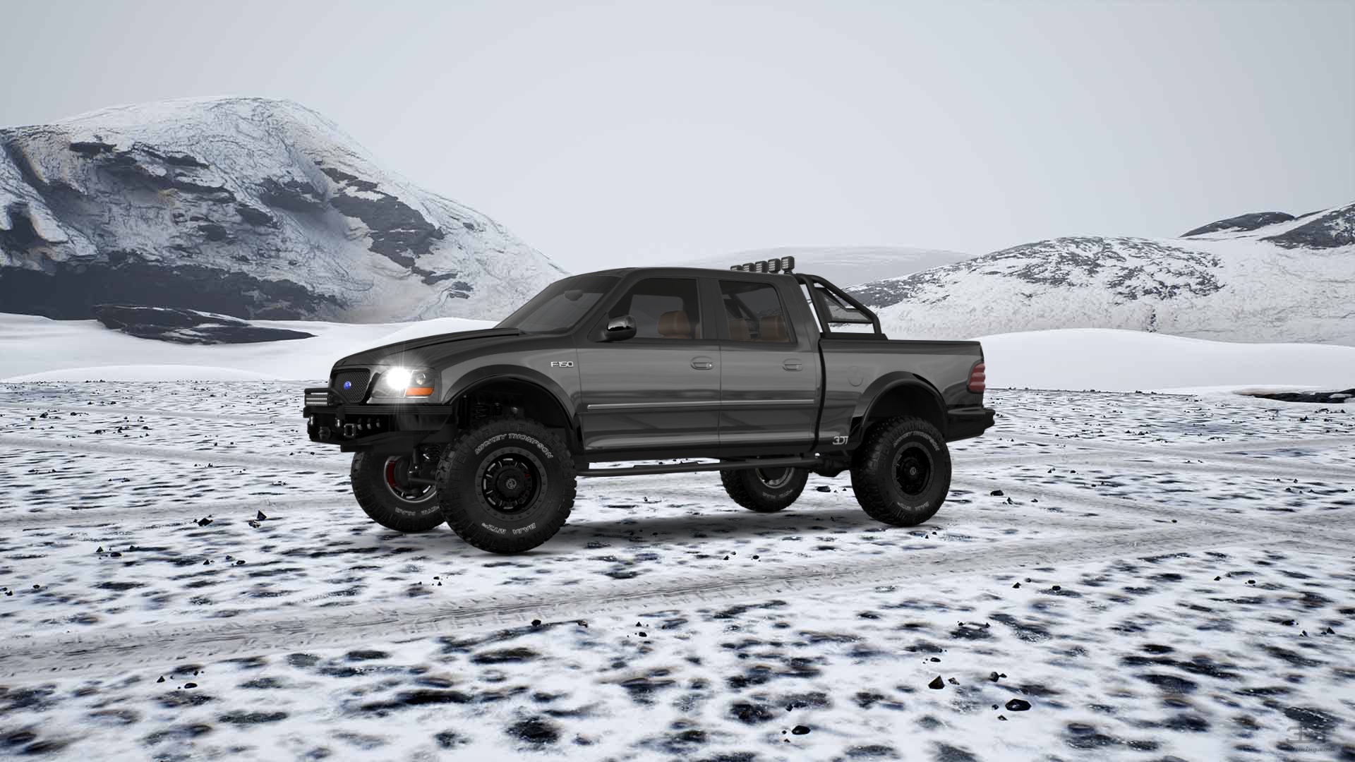 Ford F-150 SuperCrew 4 Door pickup truck 1997 tuning