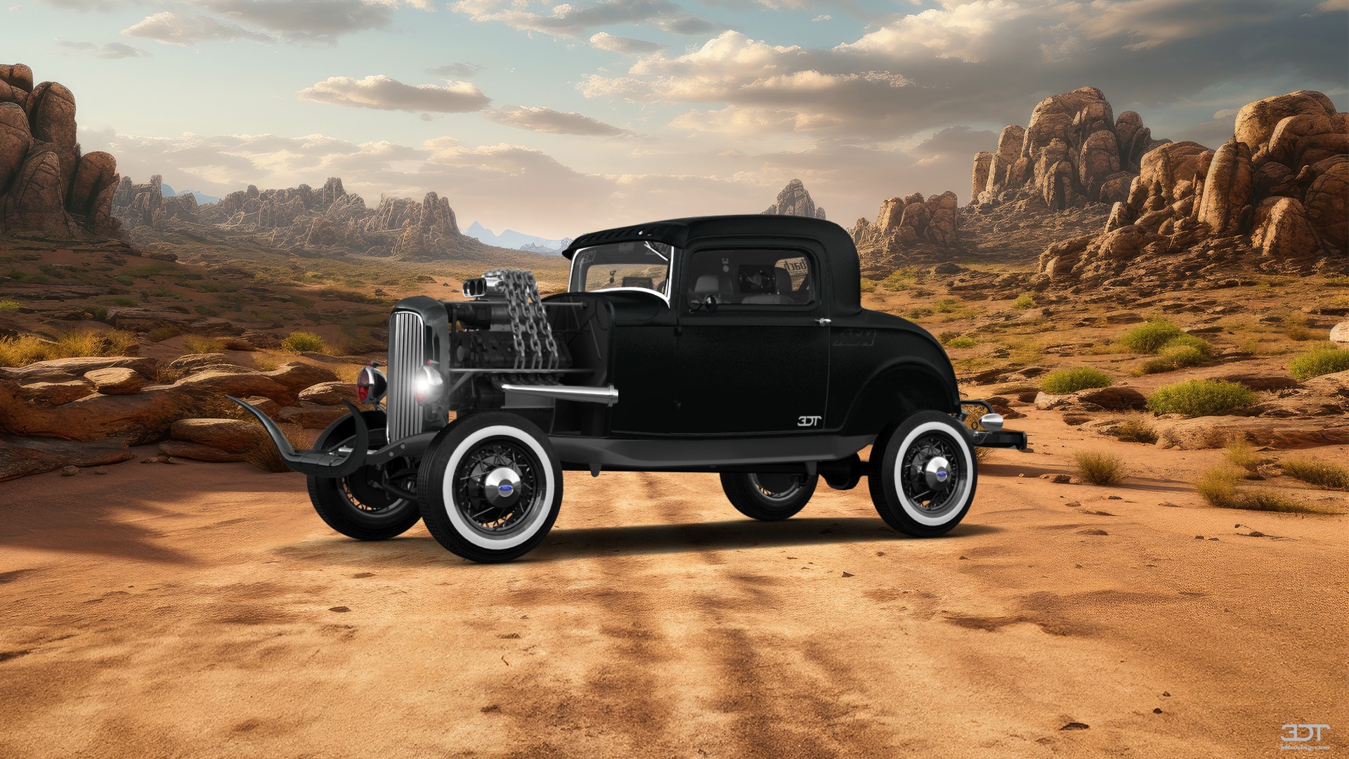 Ford Model B Deluxe 2 Door Coupe 1932 tuning