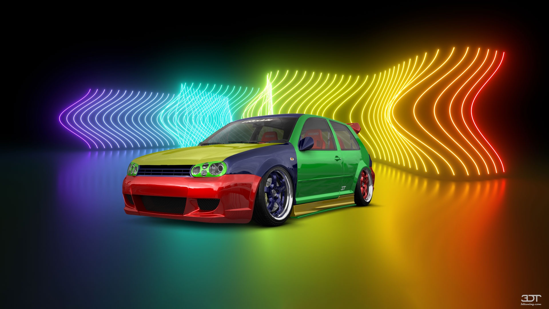 Tuning Volkswagen Golf 4 (mk4) 3 Door Hatchback 1997