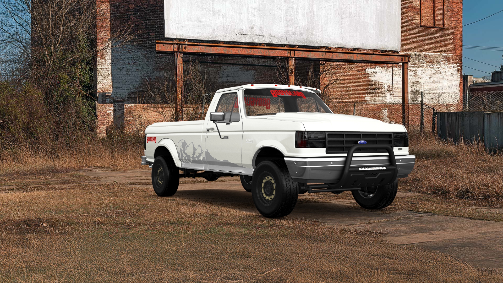 Ford F-150 2 Door pickup truck 1987 tuning