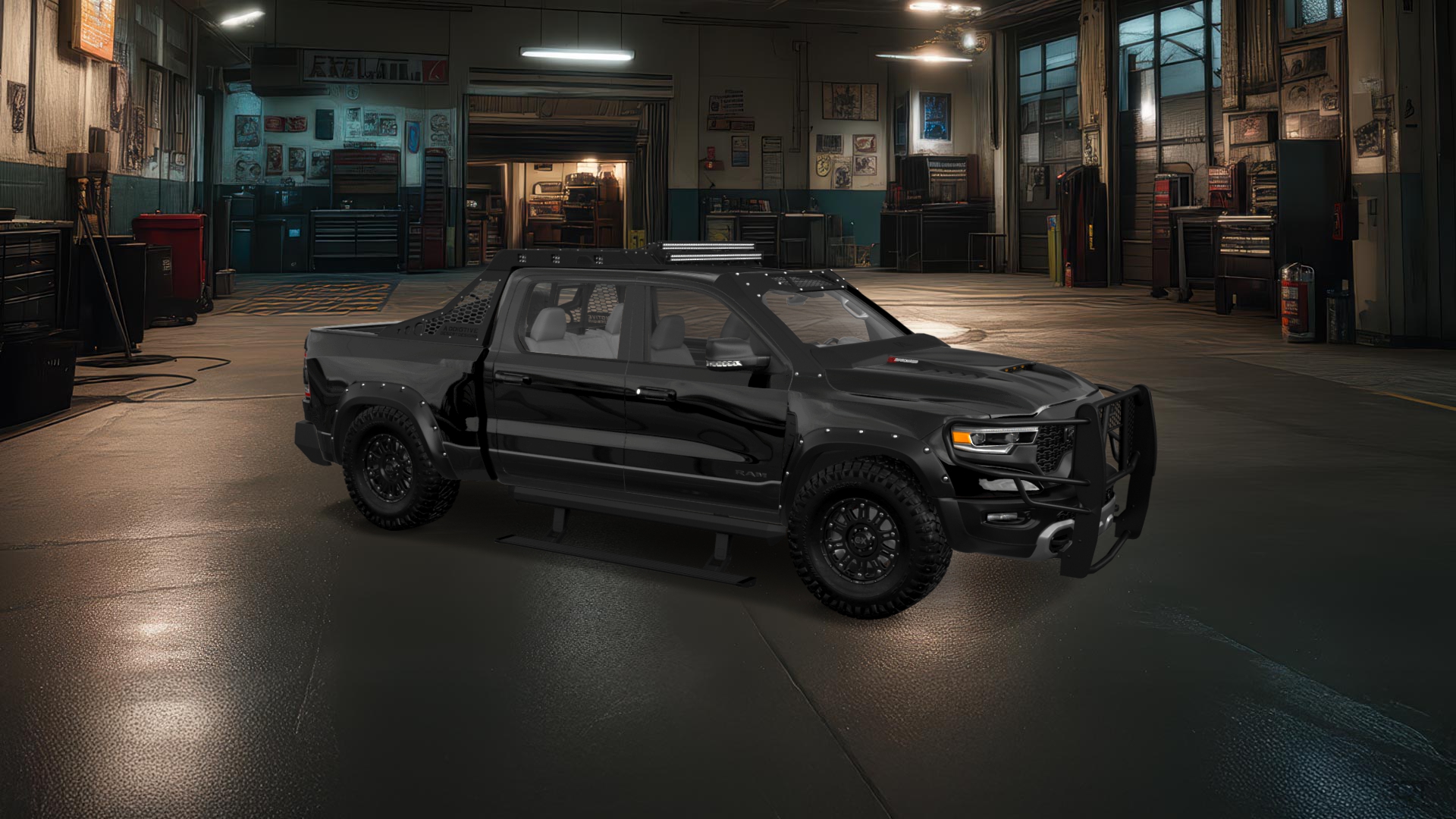 Dodge Ram 1500 TRX 4 Door pickup truck 2021 tuning