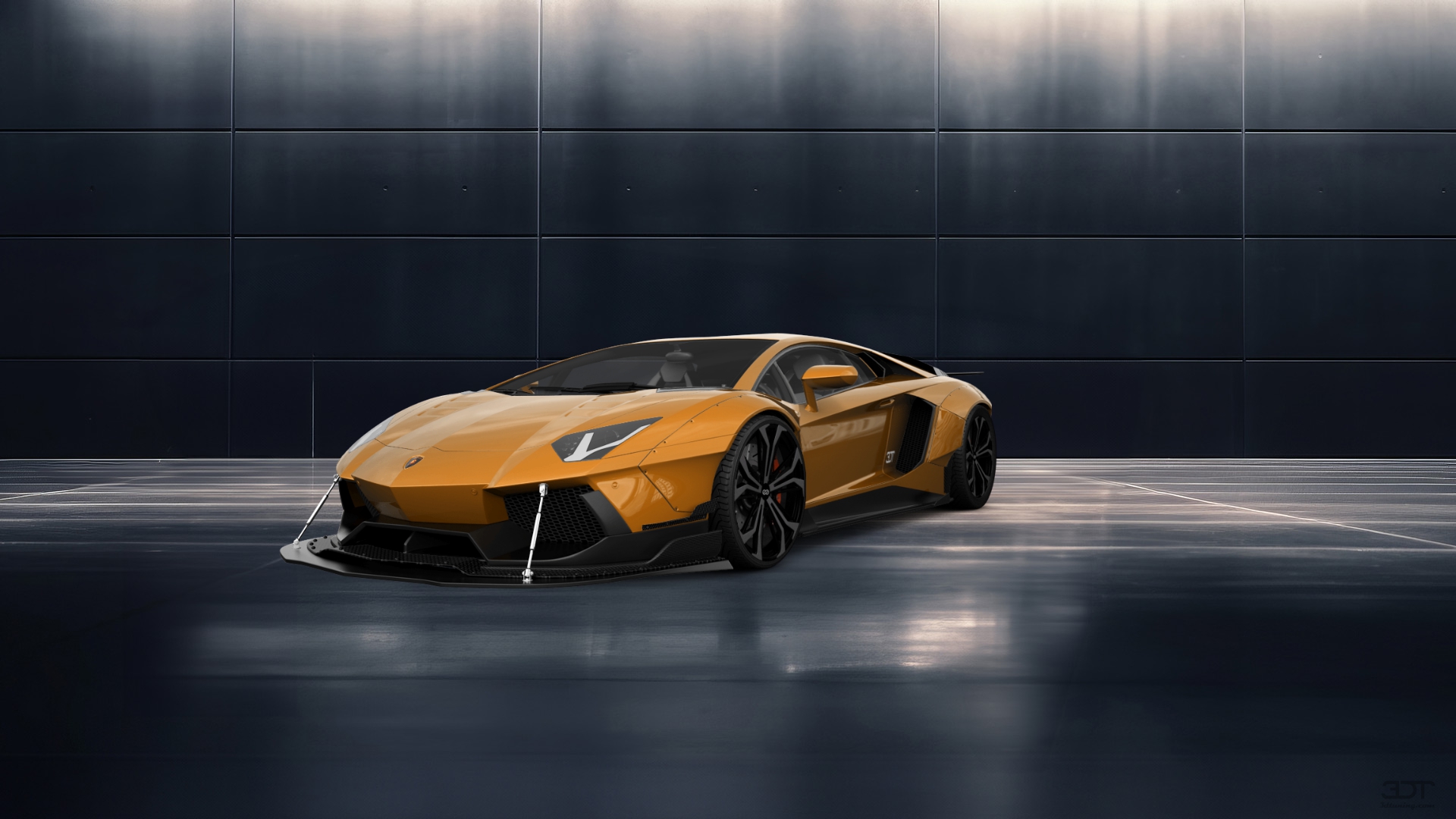 Lamborghini Aventador 2 Door Coupe 2012 tuning