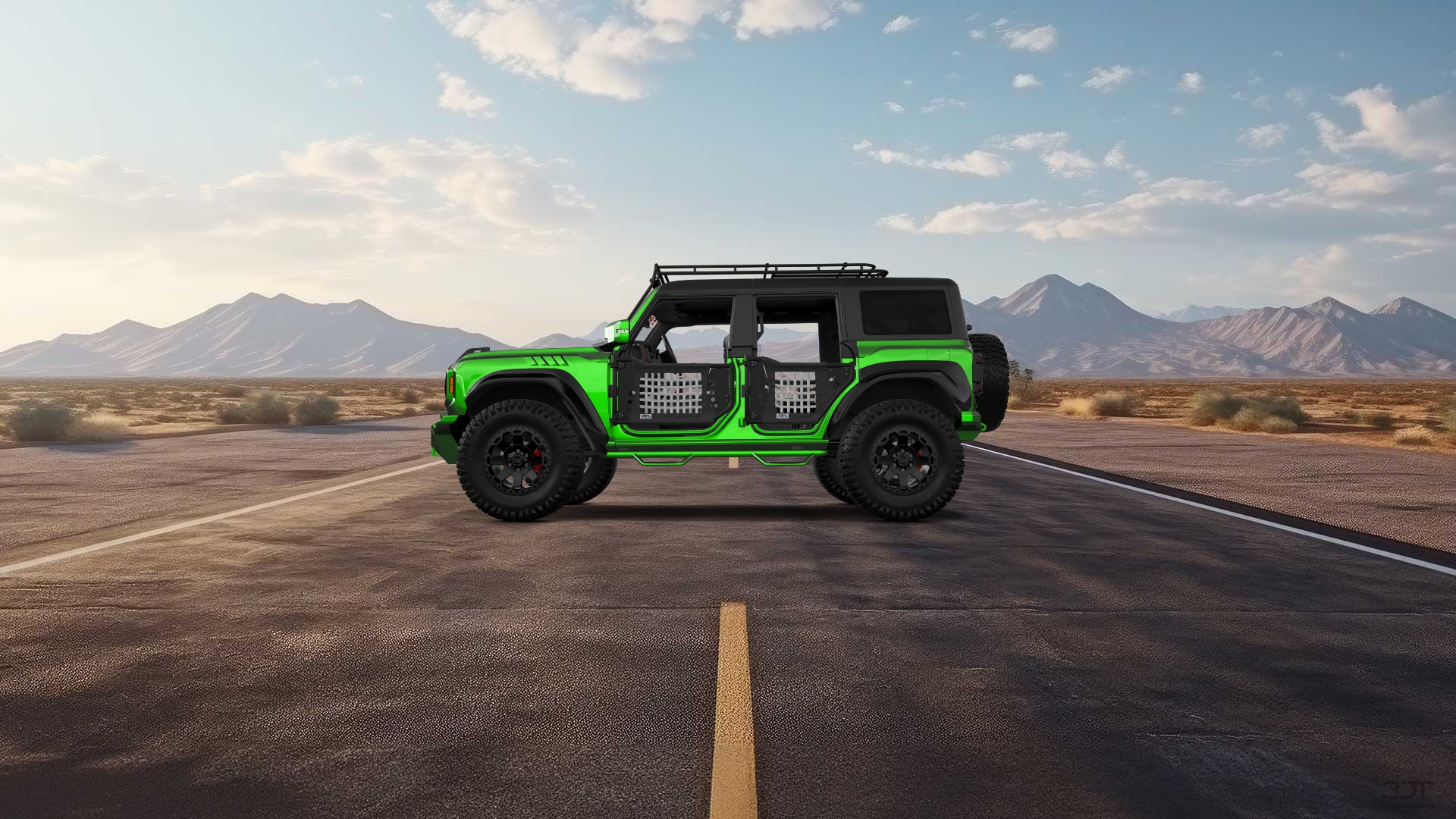 Ford Bronco Raptor 4 Door pickup truck 2022