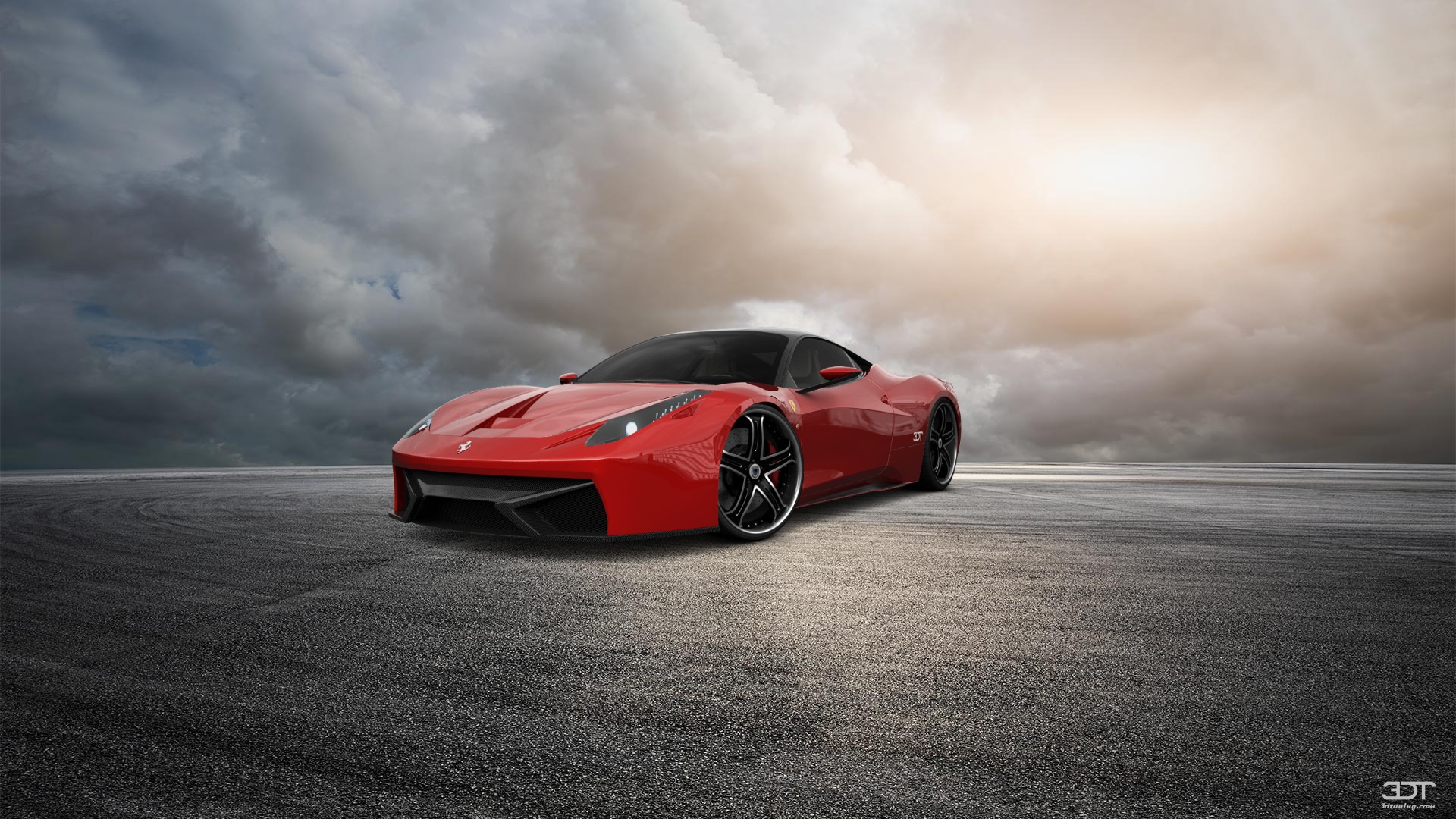 Ferrari 458 Italia 2 door spider 2010 tuning