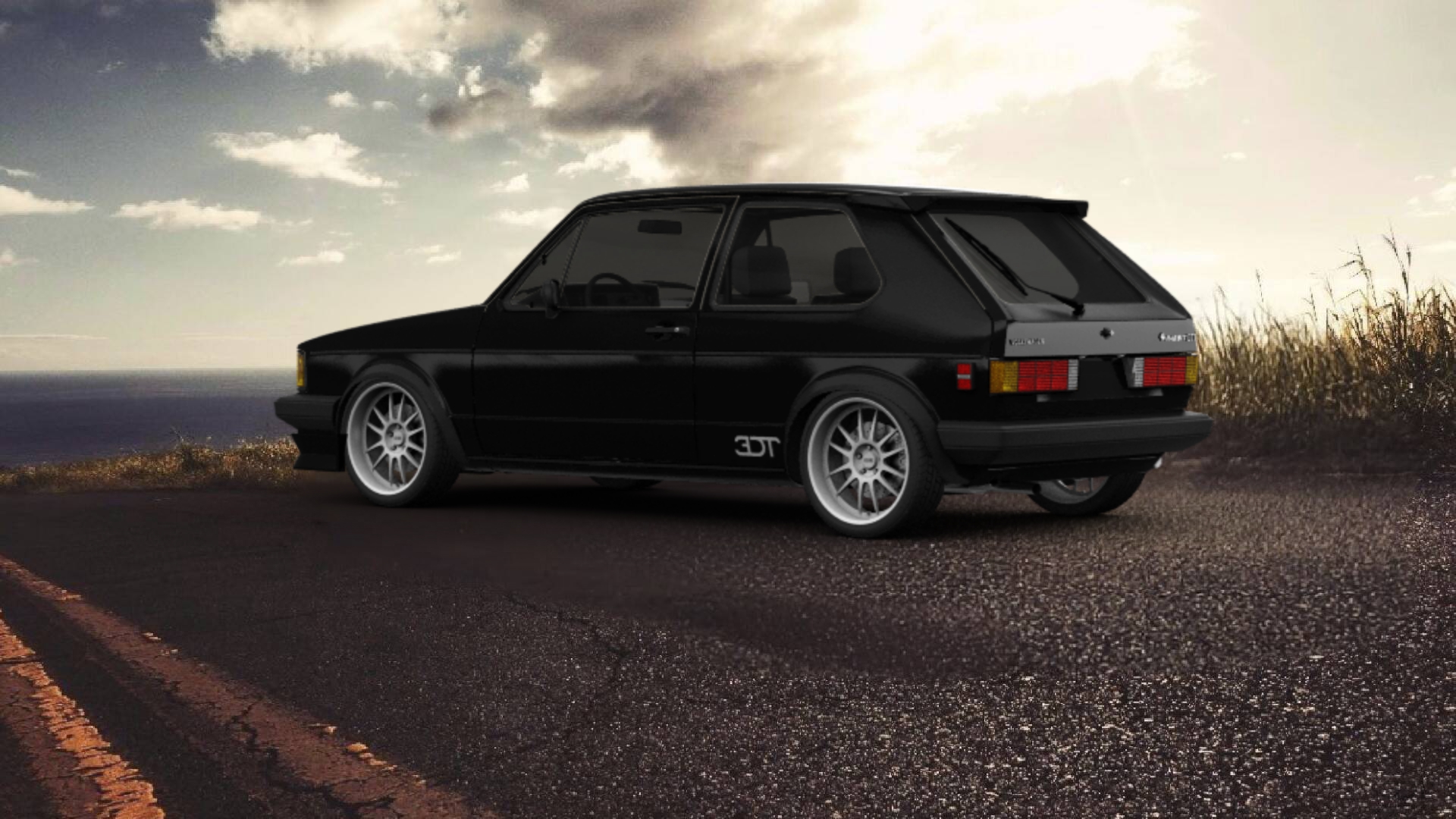 Volkswagen Rabbit GTI Mk1 3 Door Hatchback 1984 Images
