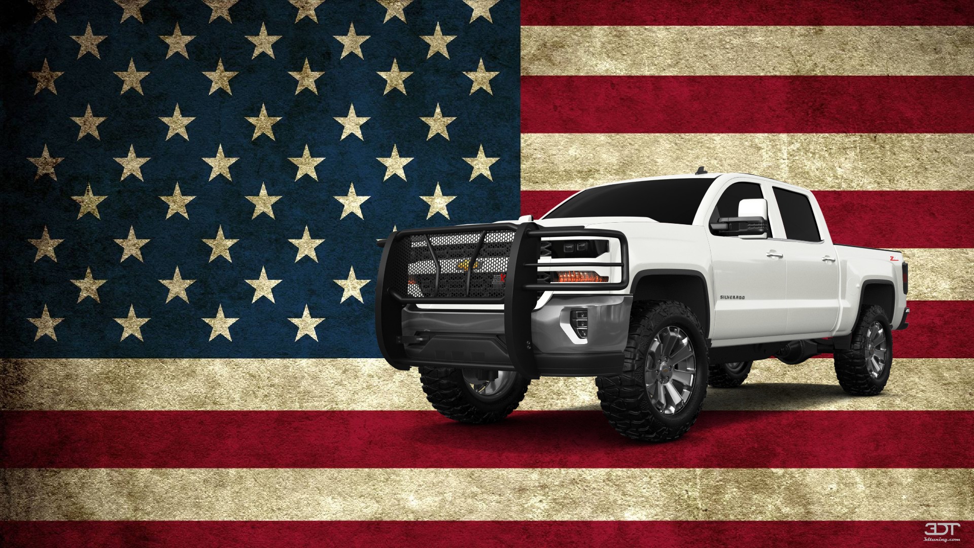 Chevrolet Silverado 1500 4 Door pickup truck 2016 tuning