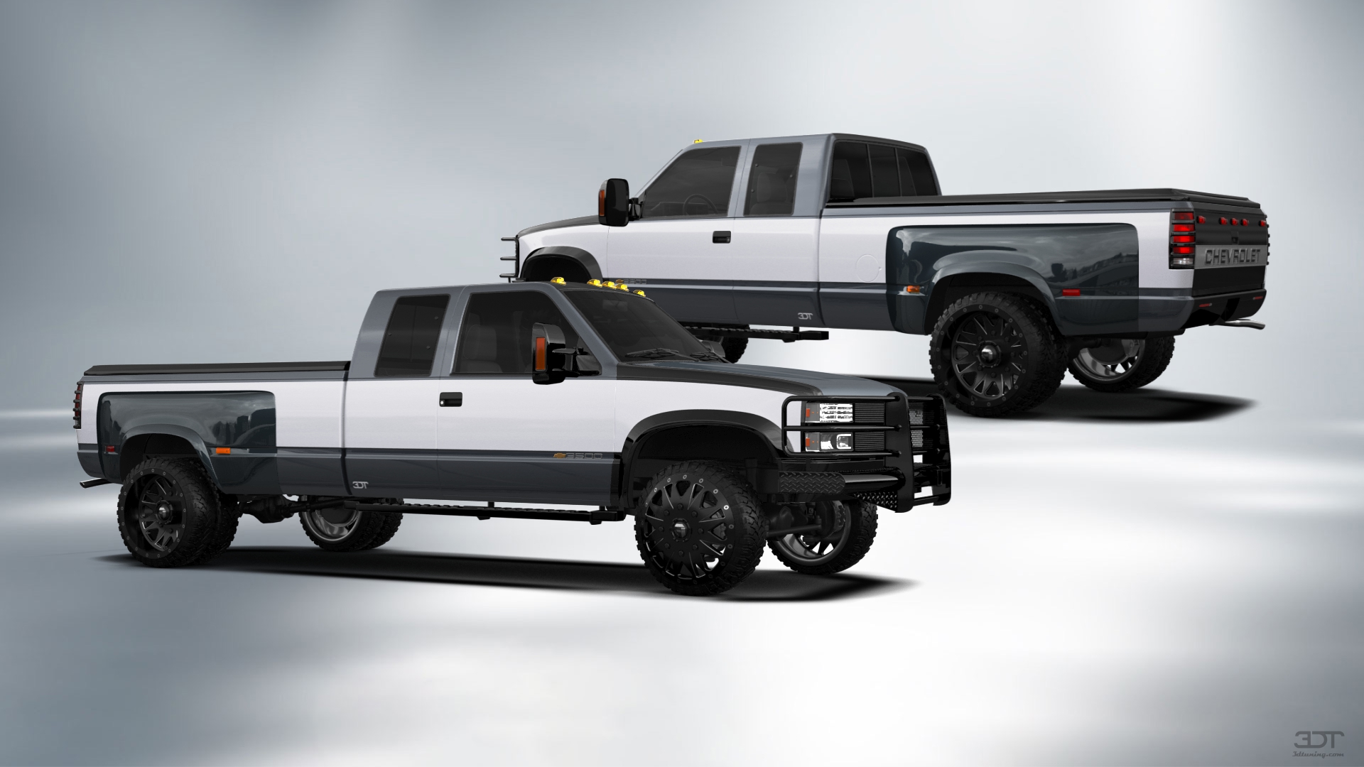Chevrolet K3500 Extended Cab Pickup Truck 1988