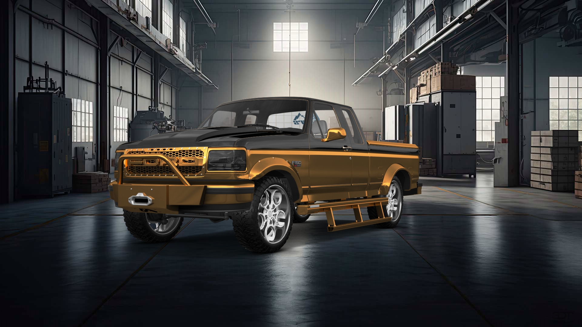Ford F-150 SuperCab 2 Door pickup truck 1993 tuning