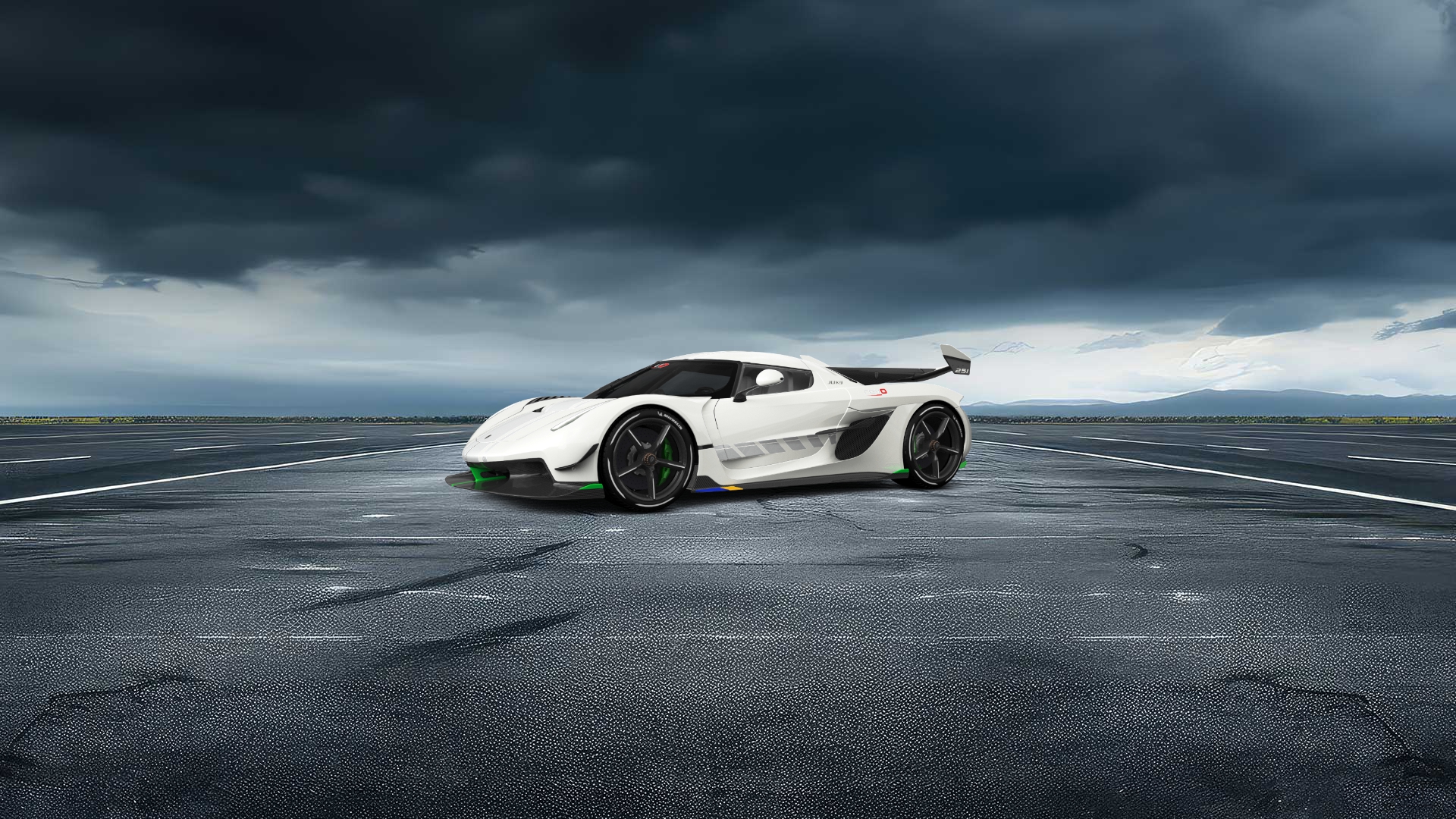 Koenigsegg Jesko 2 door targa top 2020
