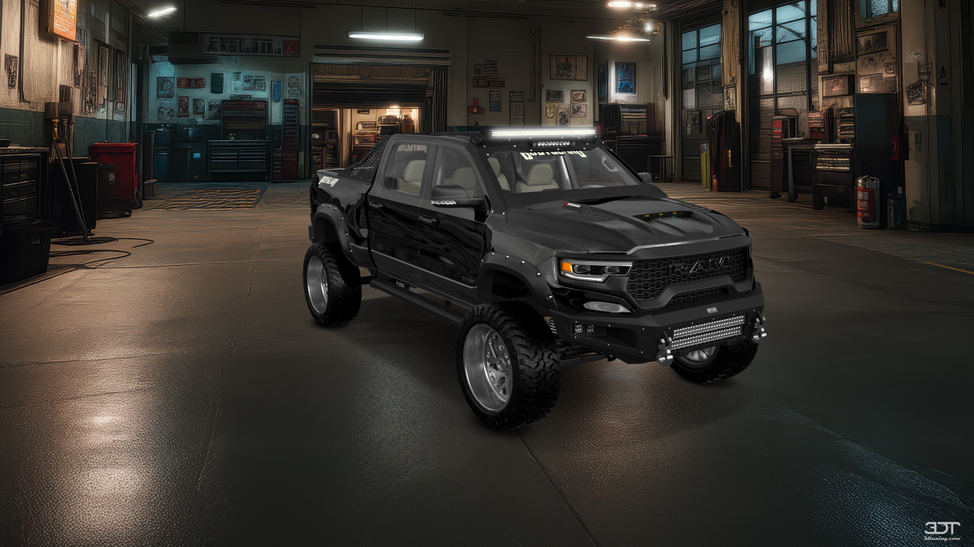 Dodge Ram 1500 TRX 4 Door pickup truck 2021 tuning