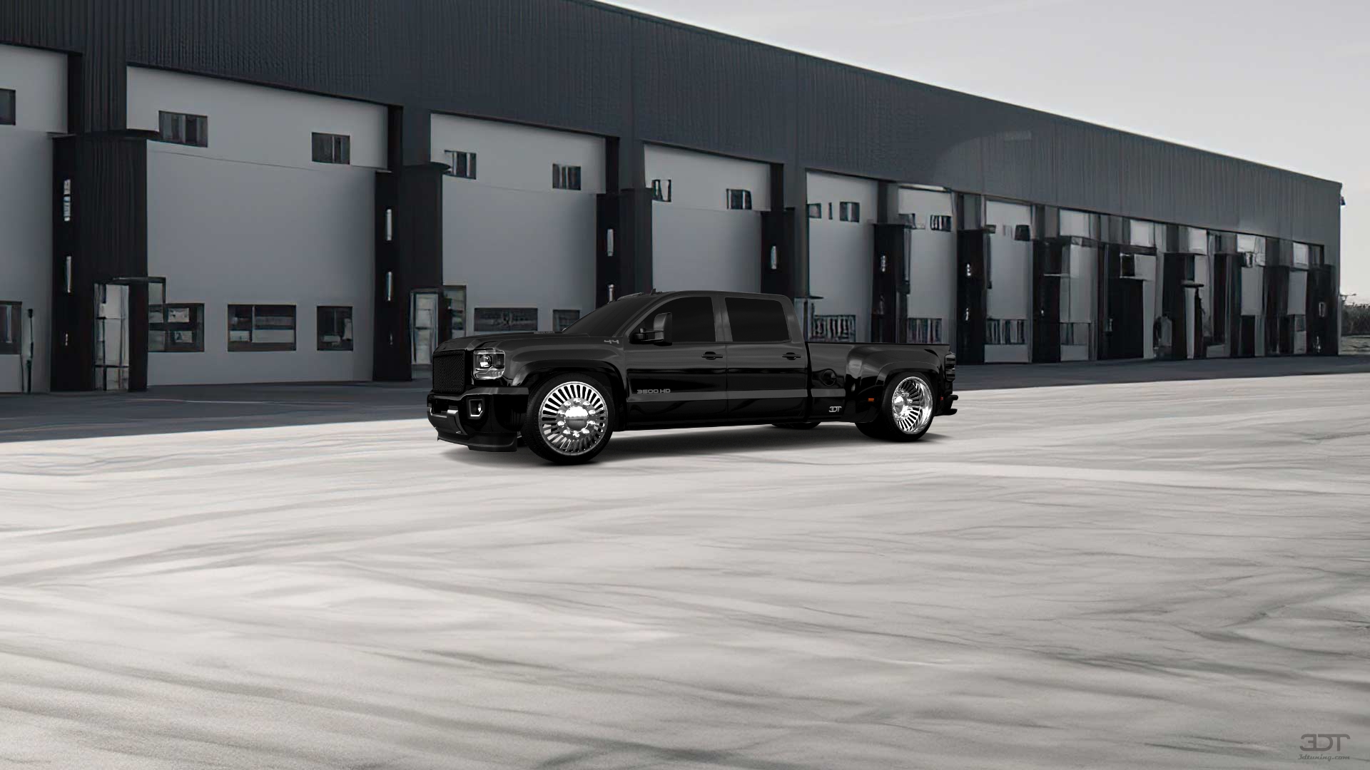 GMC Sierra 3500 HD Crew Cab 4 Door pickup truck 2015 tuning