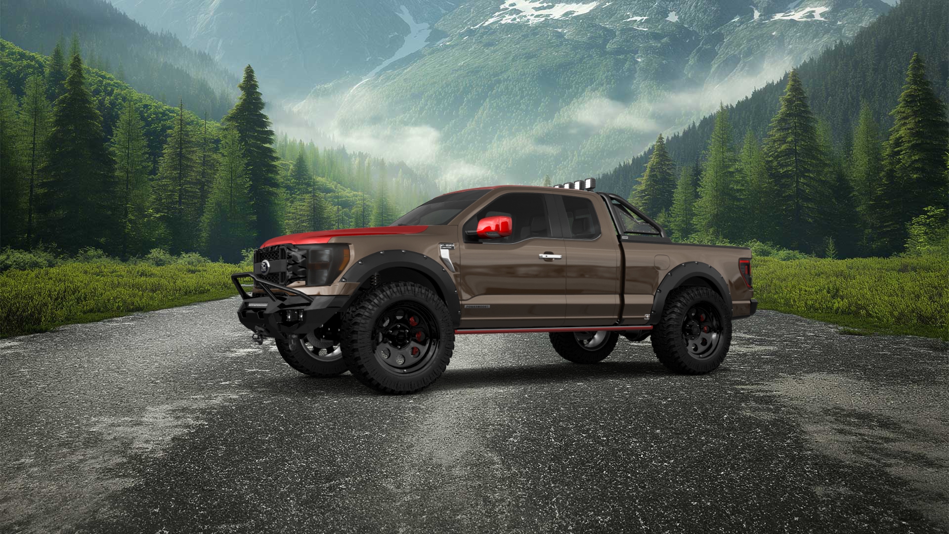 Ford F-150 Double Cab Pickup Truck 2021