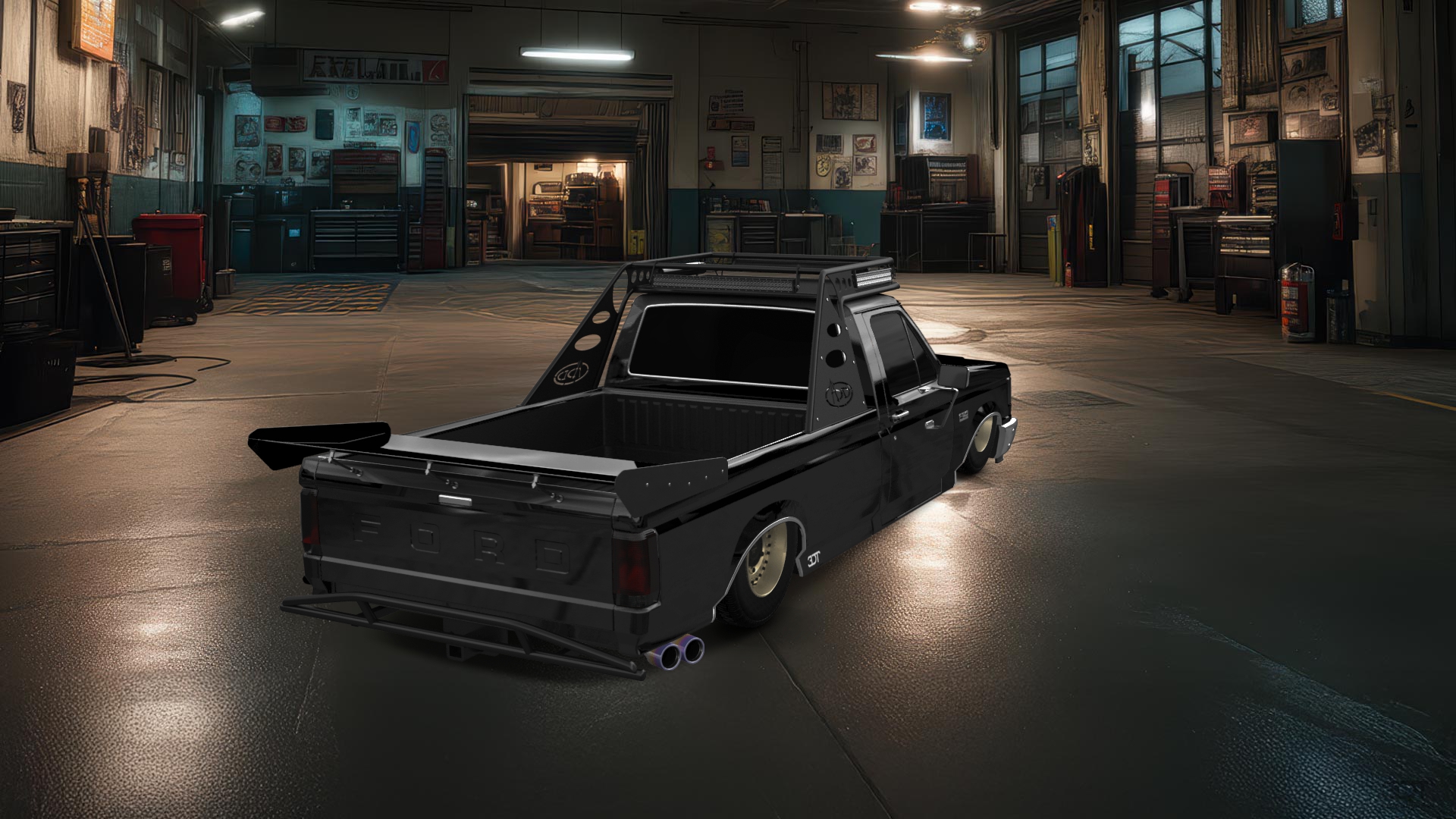 Ford F-150 2 Door pickup truck 1987 tuning