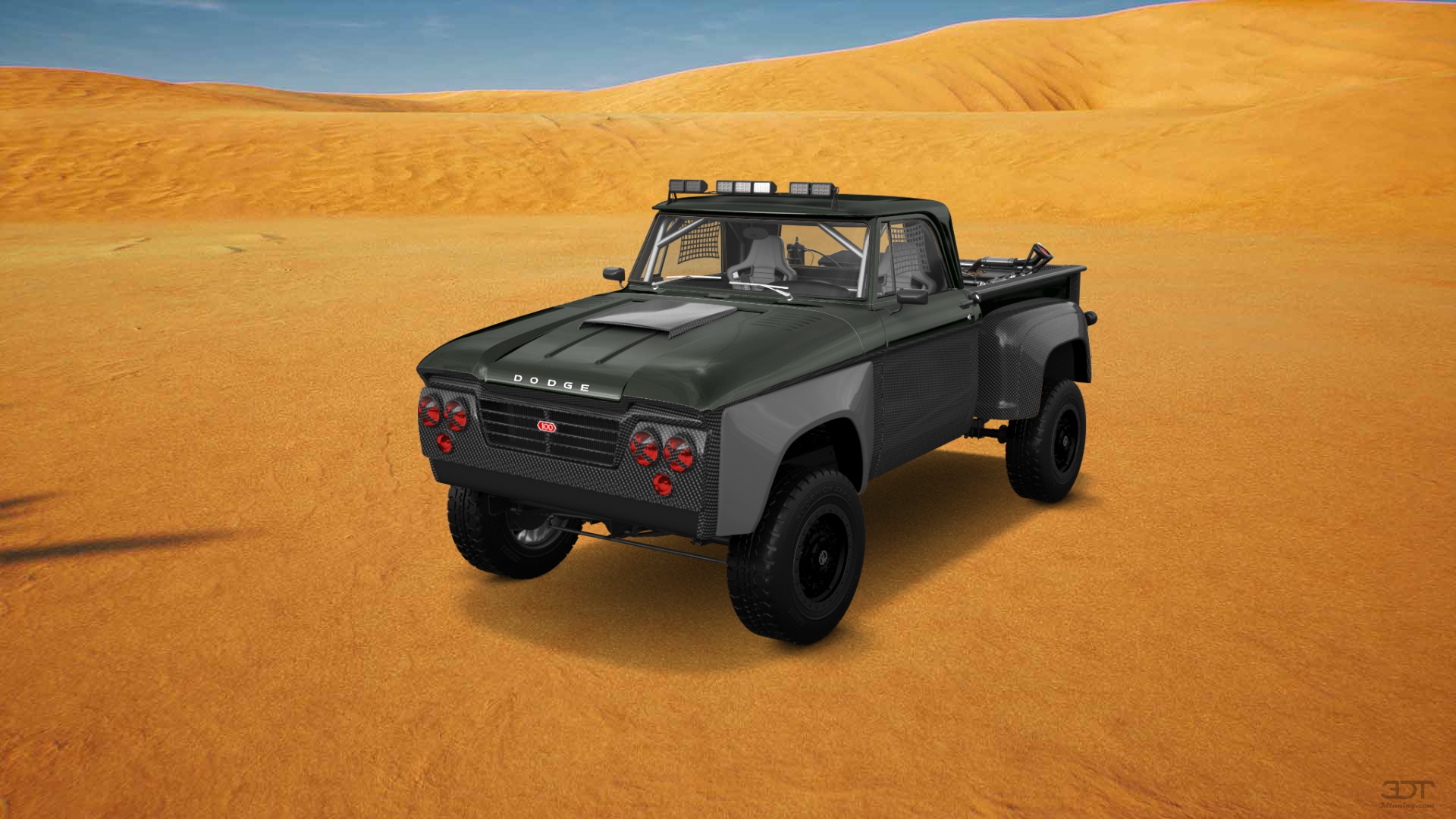 Dodge D-100 Stepside 2 Door pickup truck 1961