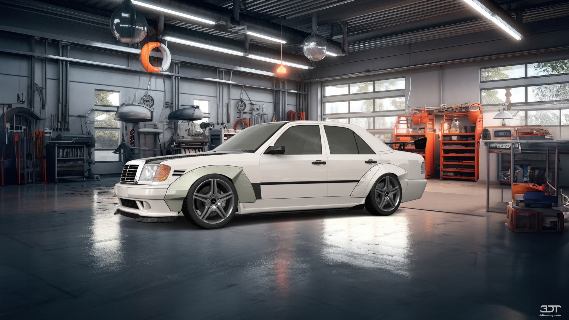 Mercedes E-Class Sedan 1984 tuning